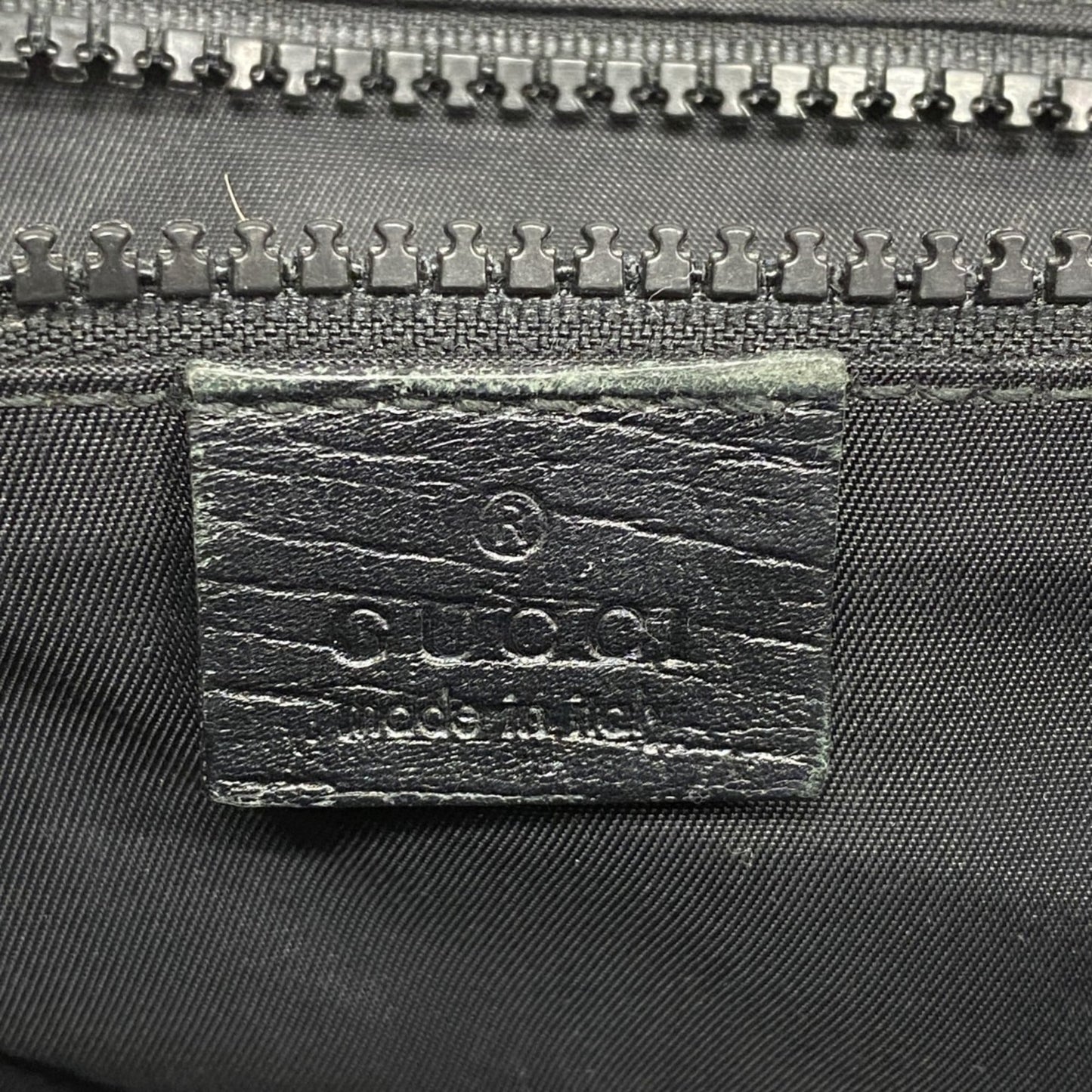 Gucci Black Pvc Shoulder Bag ( )