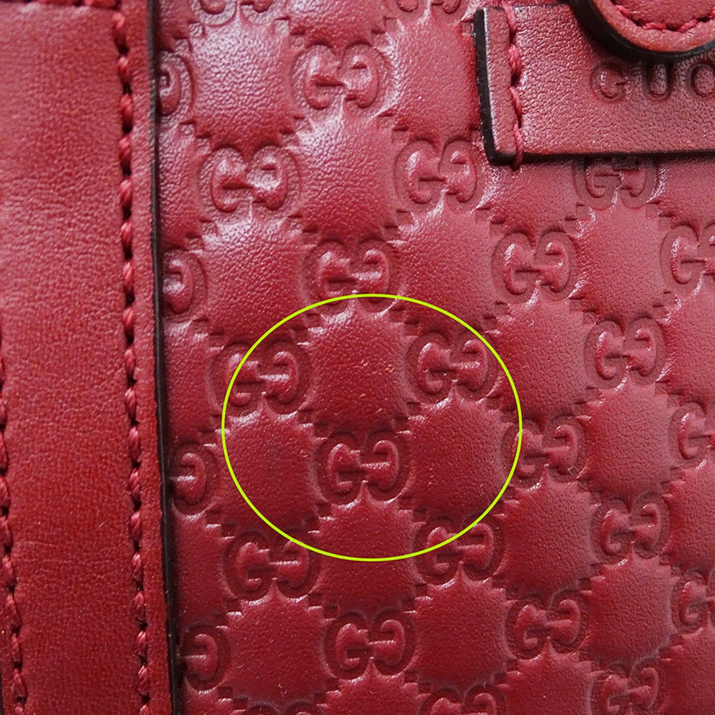 Gucci Red Color Handbag Shoulder Bag ( )
