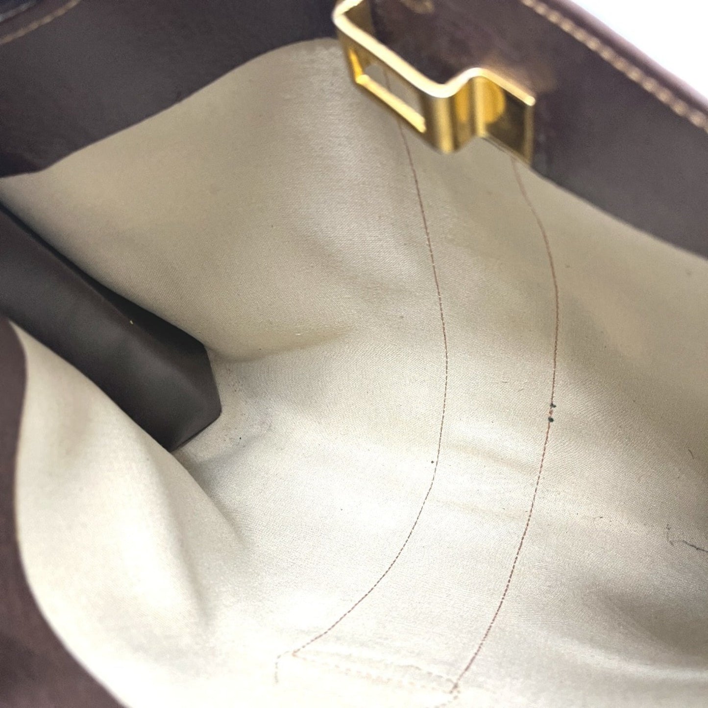 Gucci Brown Pvc Leather Shoulder Bag ( )