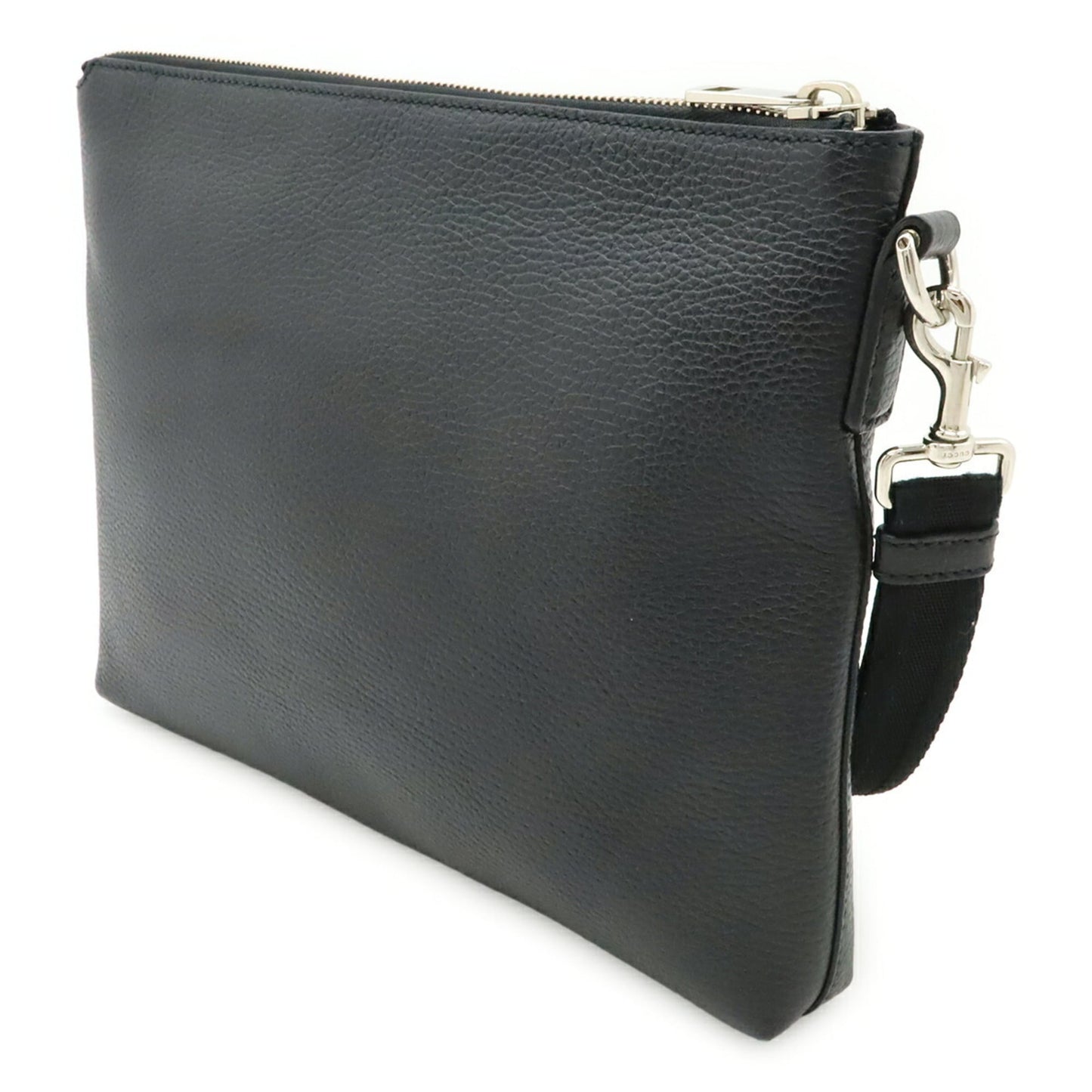 Gucci Black Leather Clutch Bag ( )
