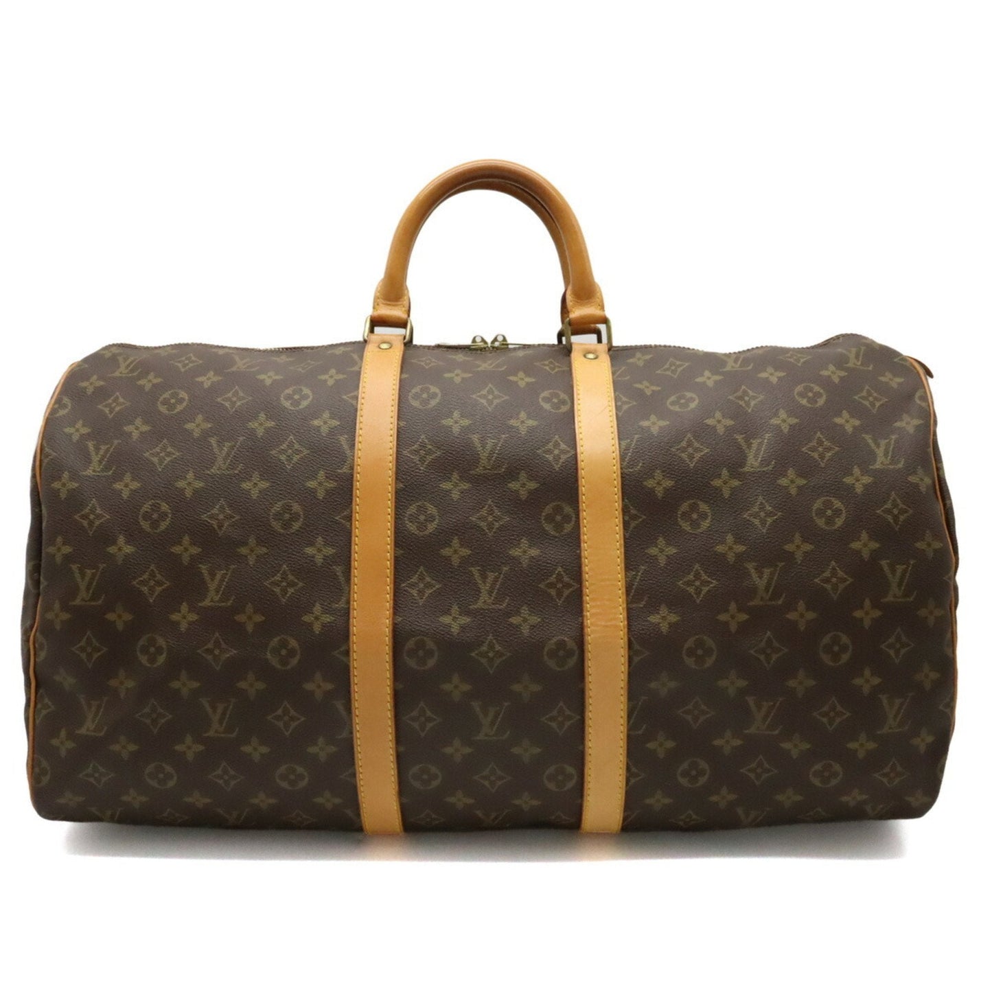LOUIS VUITTON Monogram Keepall 55 Boston Bag Handbag M41424