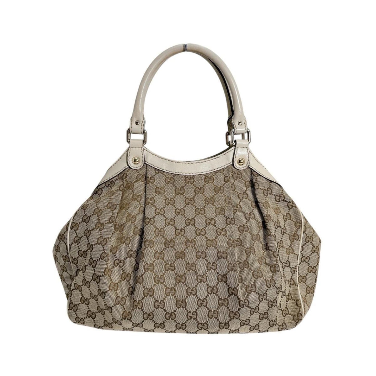 Gucci Gg Canvas Beige Gg Canvas Tote Bag ( )