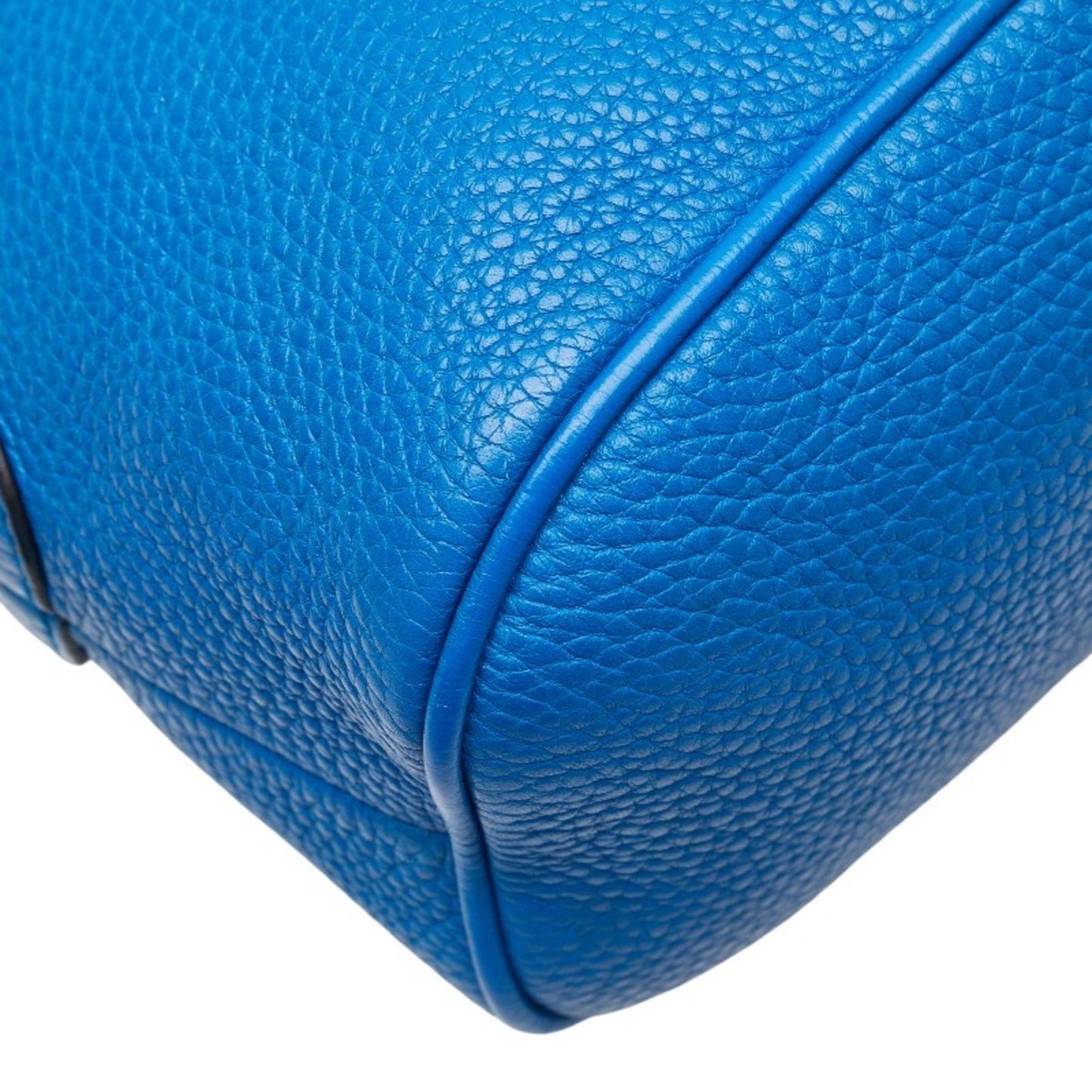 Gucci Blue Leather Handbag Shoulder Bag ( )