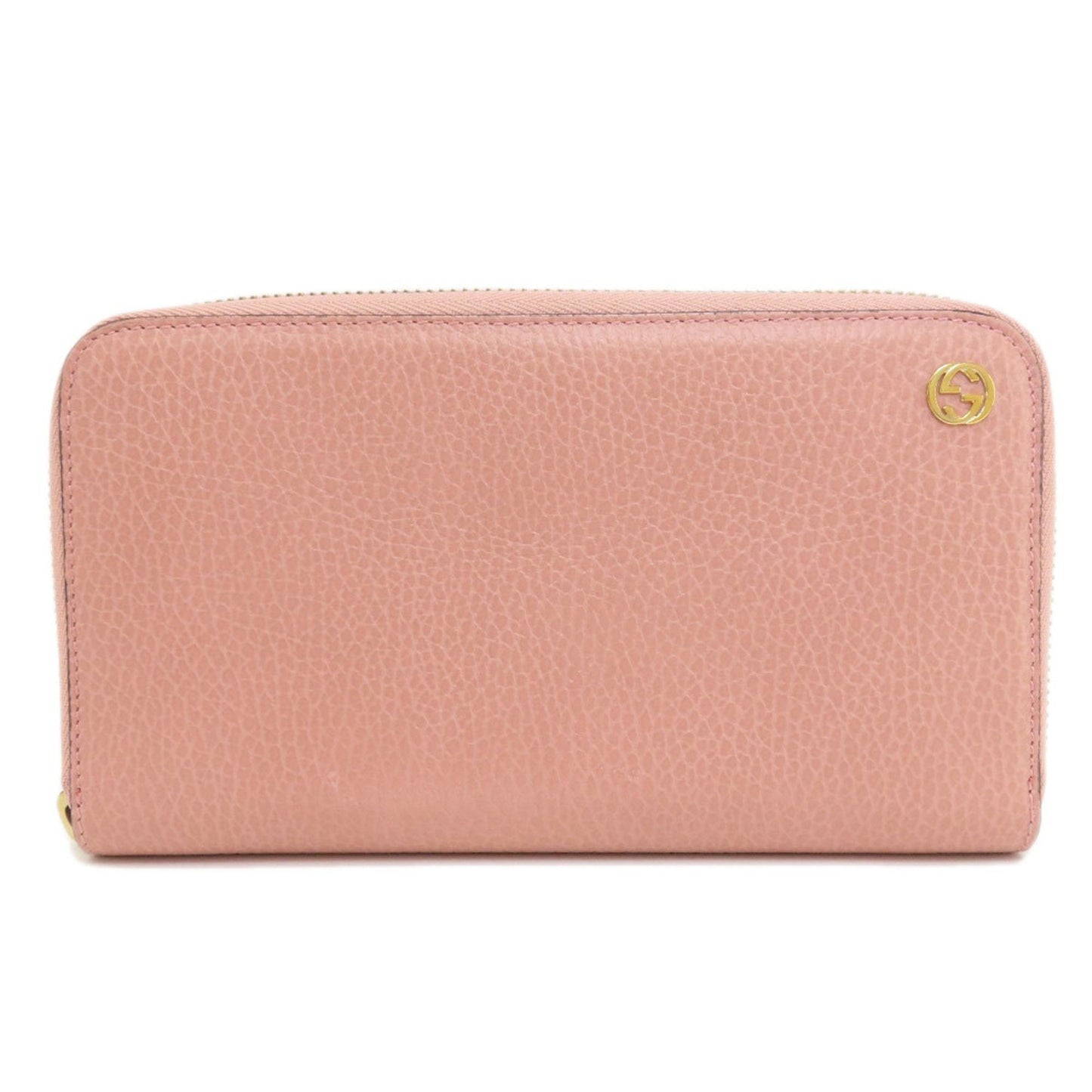 Gucci Pink Leather Long Wallet (Bi-Fold) ( )
