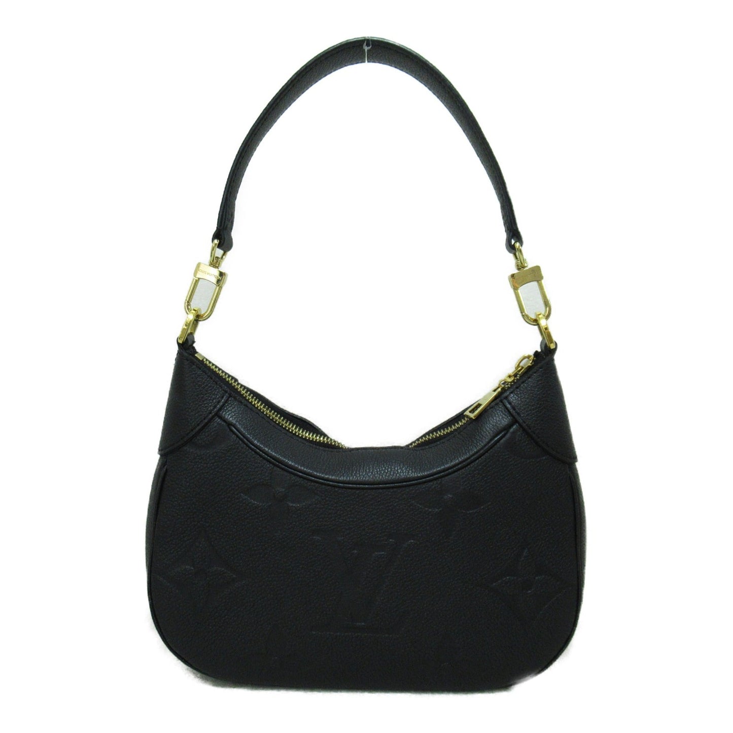 LOUIS VUITTON Bagatelle NM Shoulder Bag Black Black Monogram empreinte leather M46002