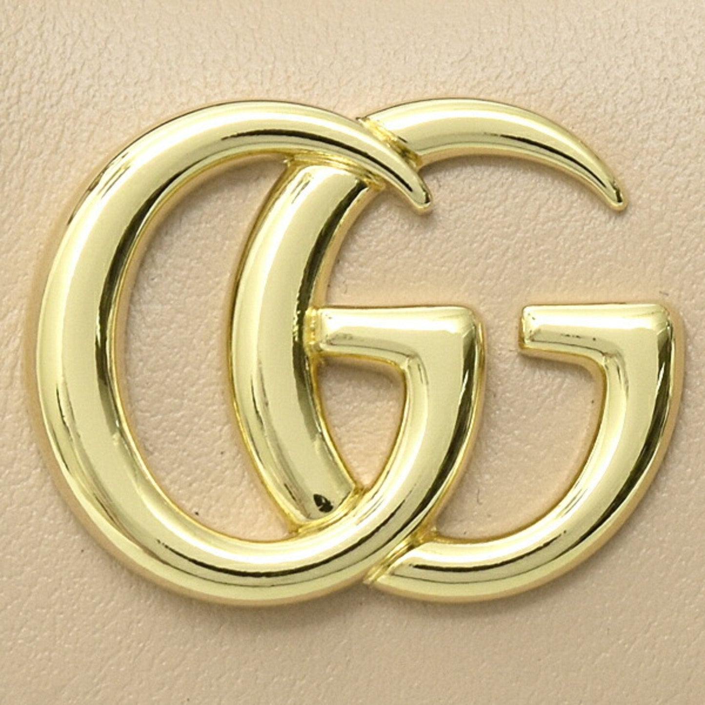 Gucci Beige Leather Handbag Shoulder Bag ( )