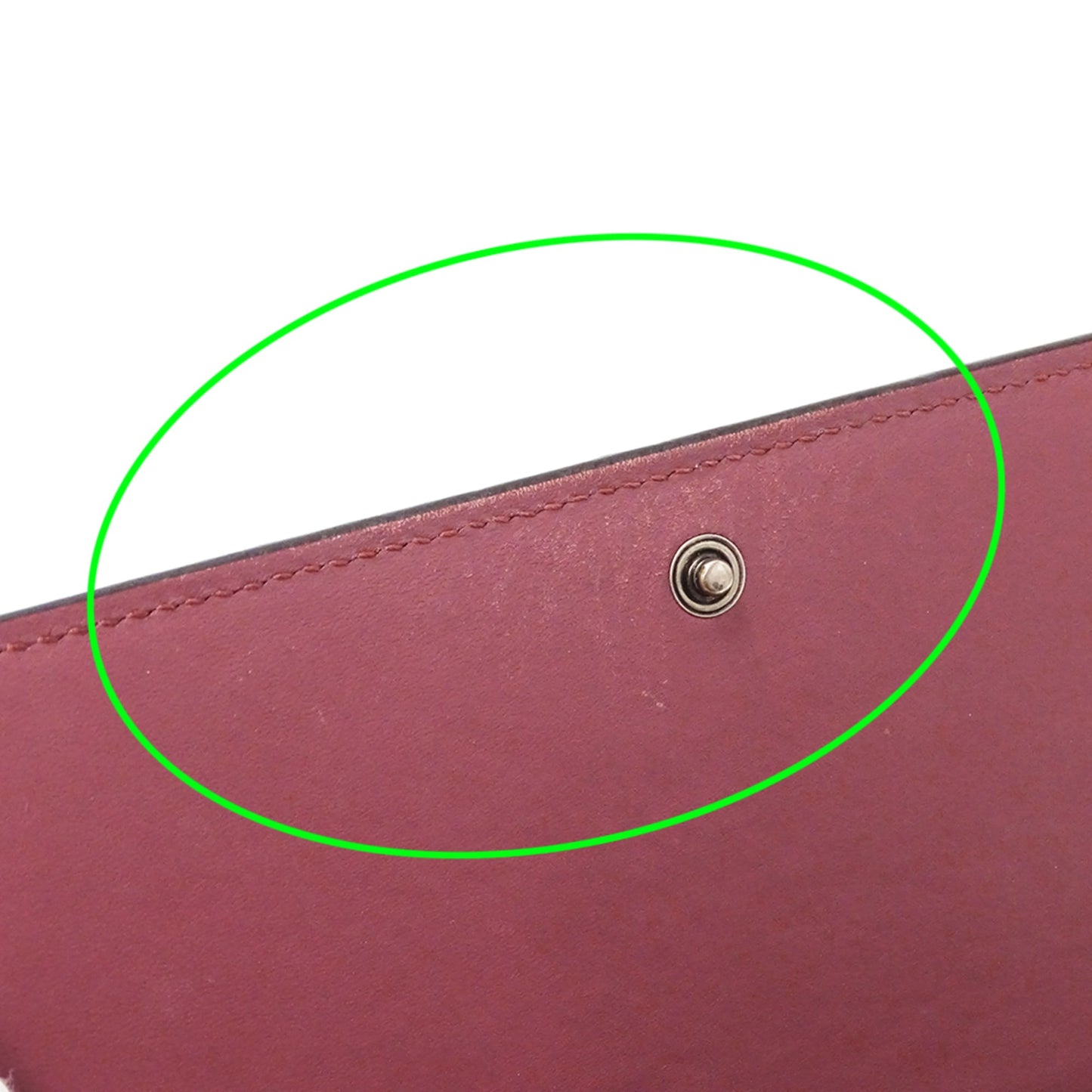 Gucci Brown Pink Gg Supreme Chain/Shoulder Wallet ( )