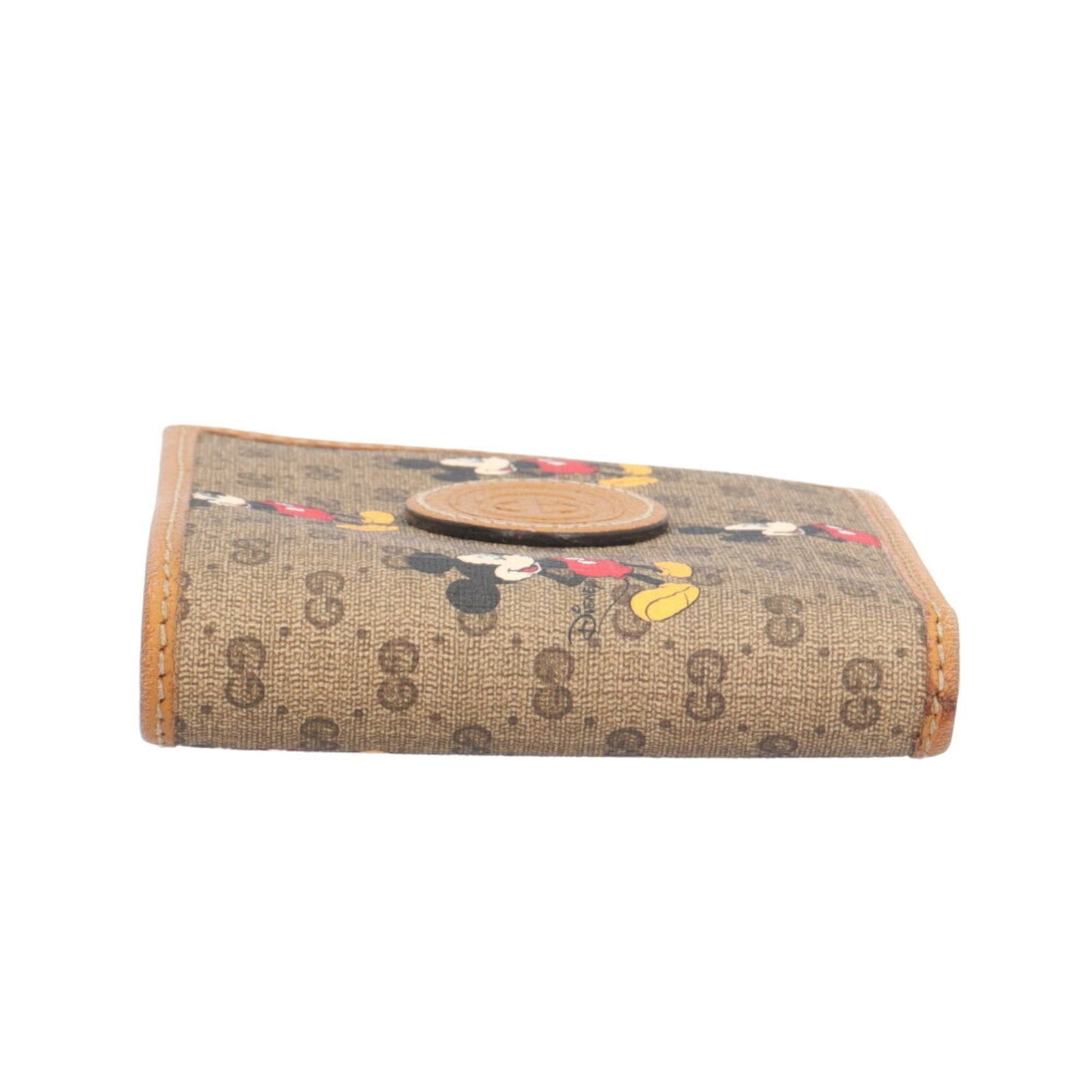 Gucci Brown Gg Supreme Canvas Wallet (Bi-Fold) ( )