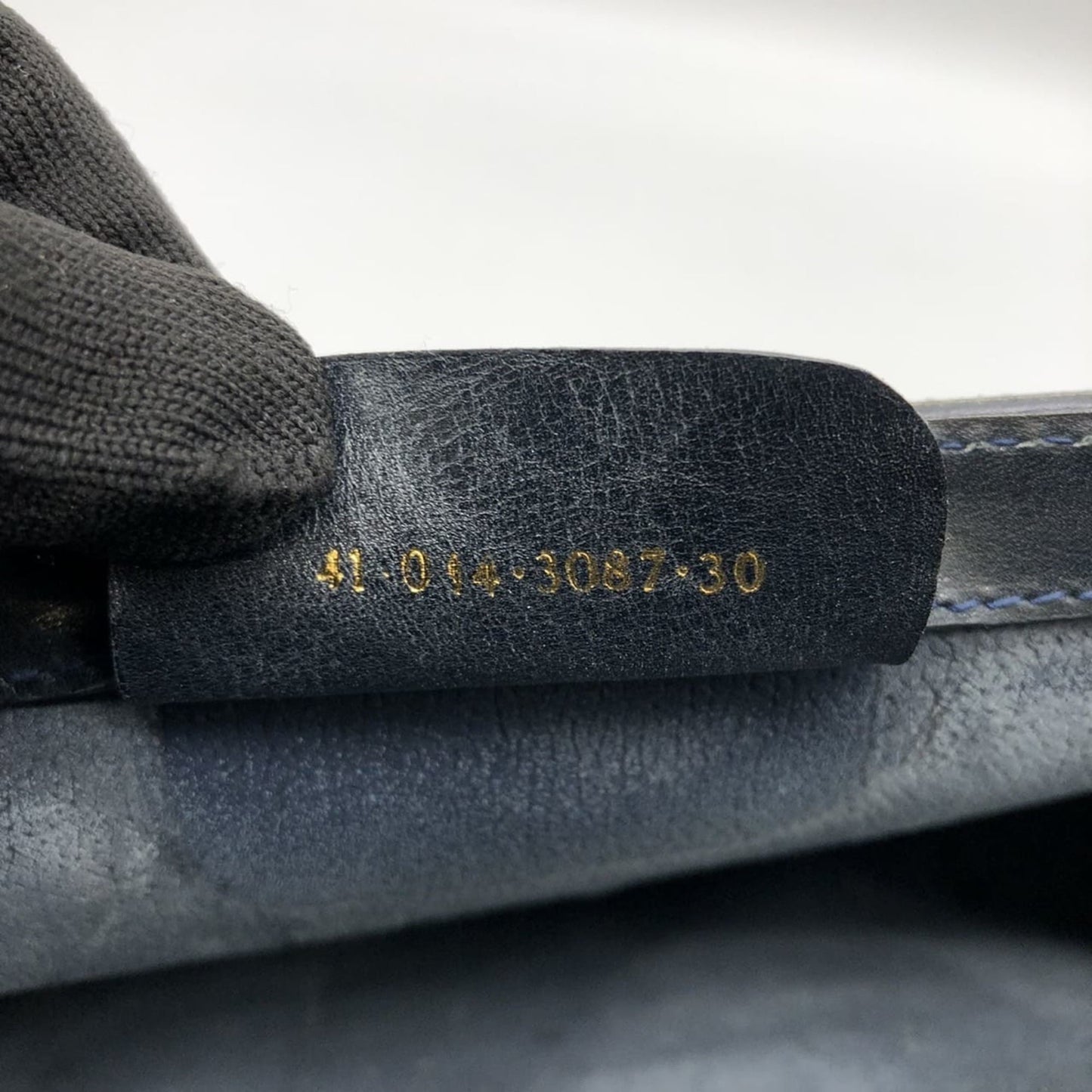 Gucci Navy Gg Supreme Clutch Bag Pouch ( )