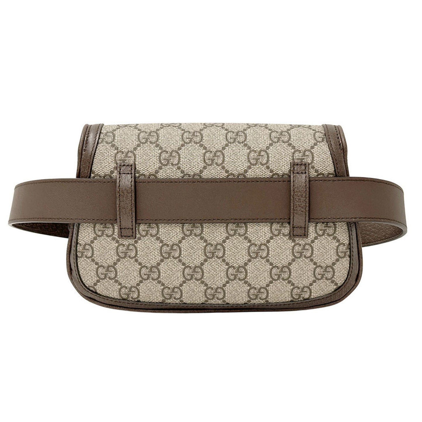 Gucci Beige Brown Gg Supreme Canvas Sling Bag ( )