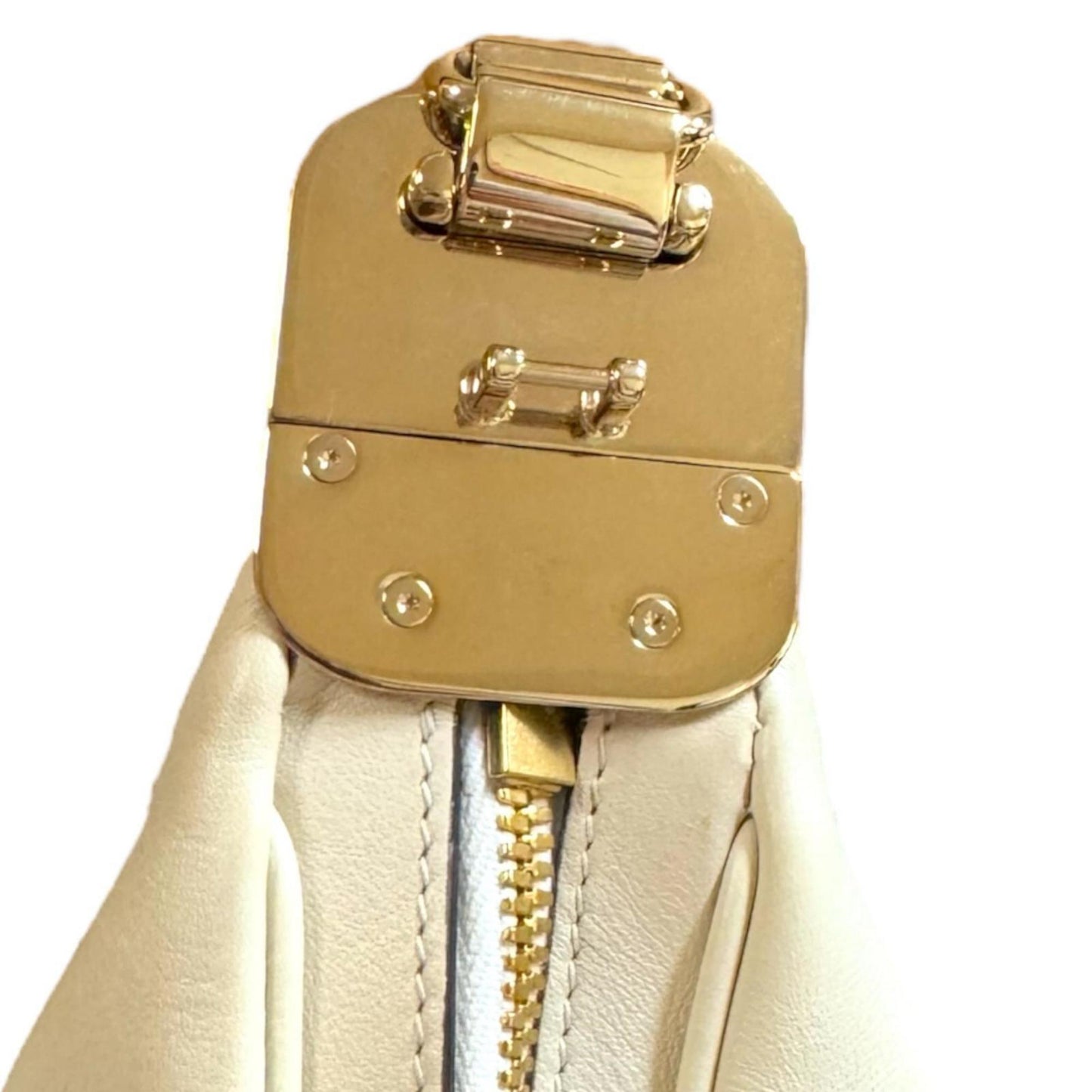Gucci White Leather Shoulder Bag ( )
