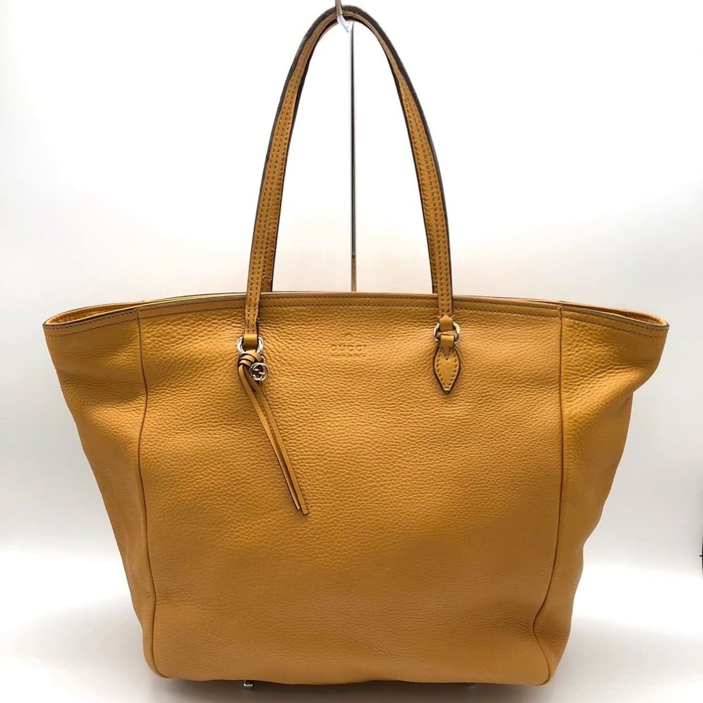Gucci Yellow Leather Tote Bag ( )