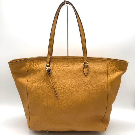 Gucci Yellow Leather Tote Bag ( )