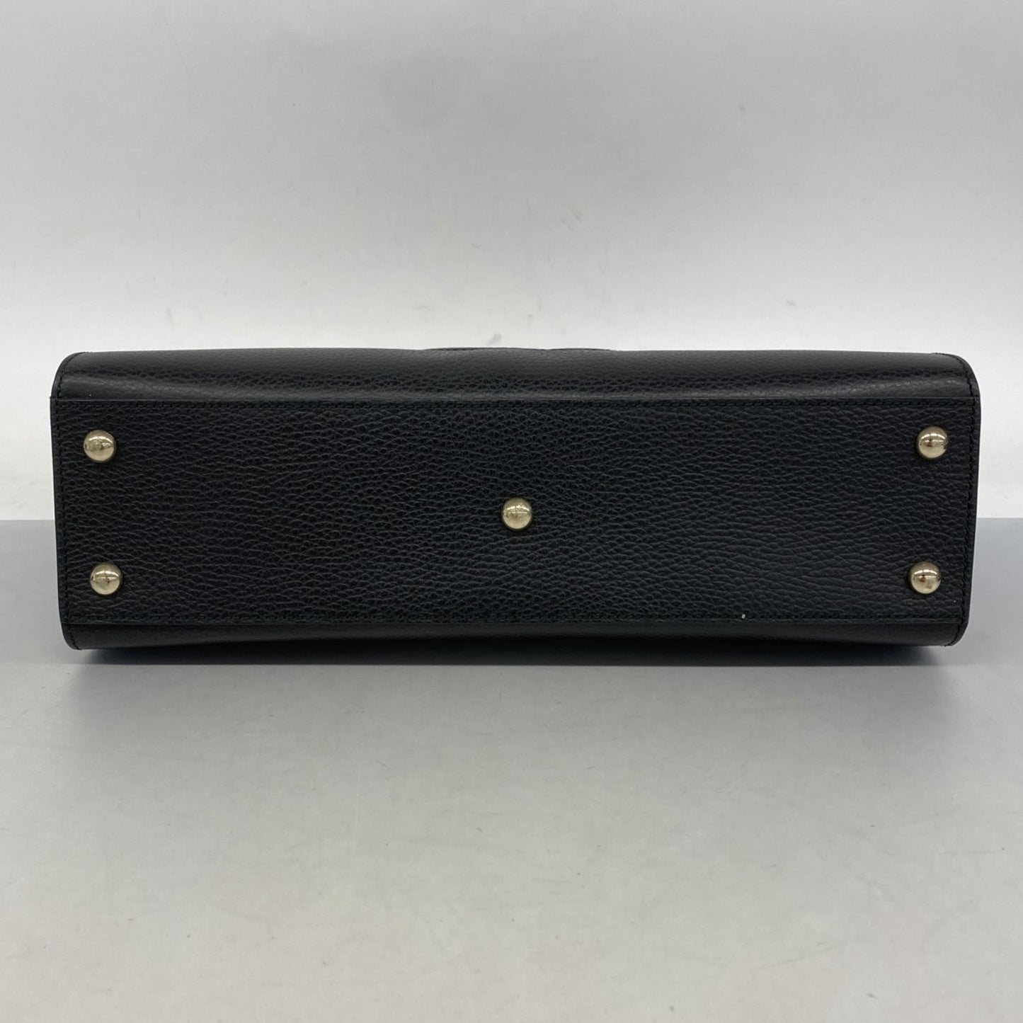 Gucci Black Leather Handbag ( )
