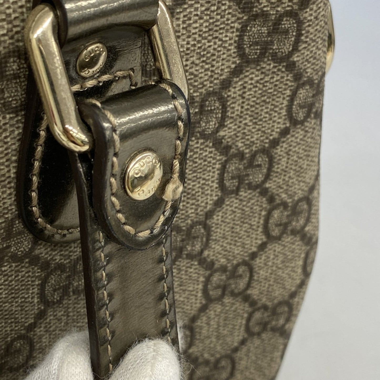 Gucci Beige Pvc Tote Bag ( )