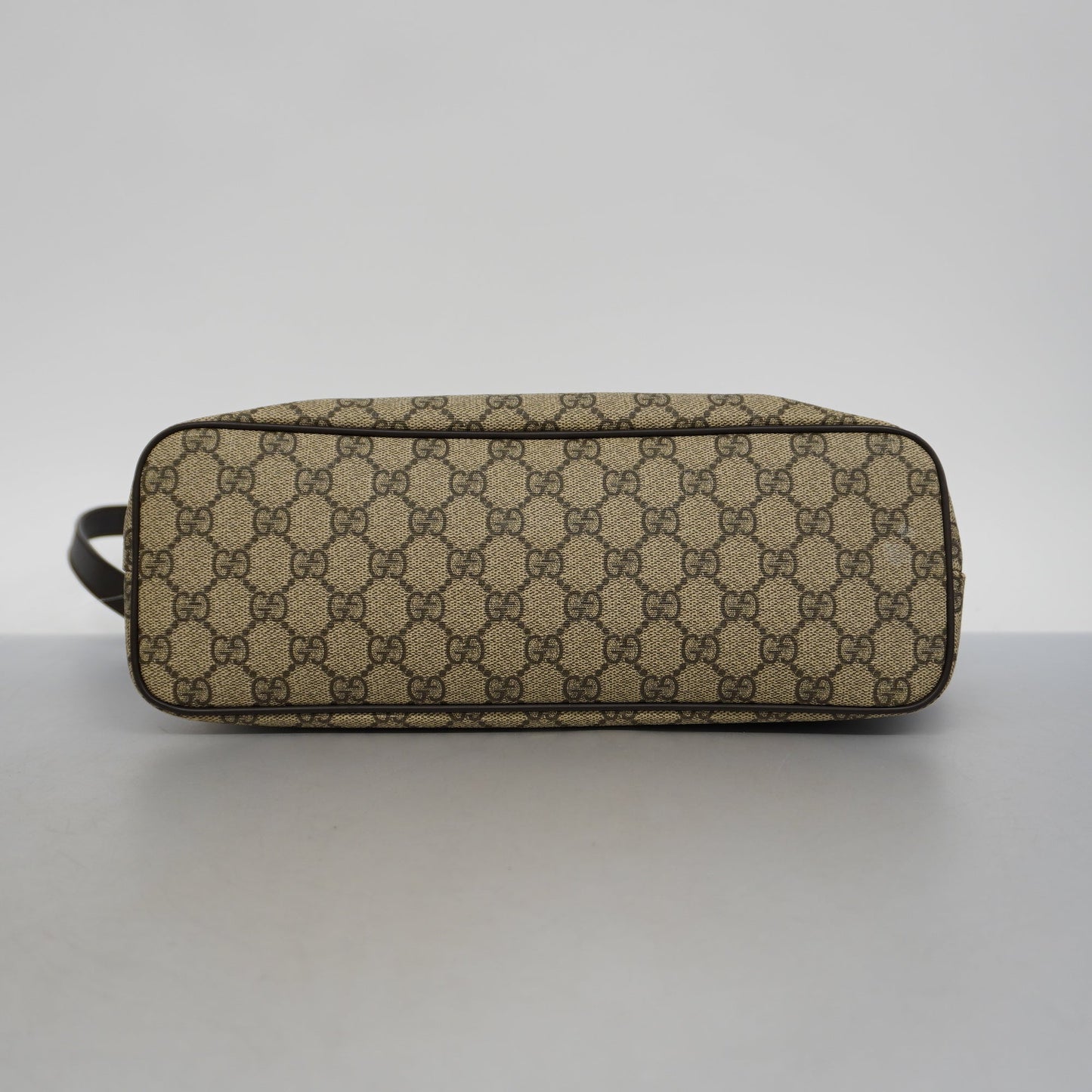 GUCCI Auth  2way Bag 429019 Women's GG Supreme,Leather Handbag,Shoulder Bag Beige