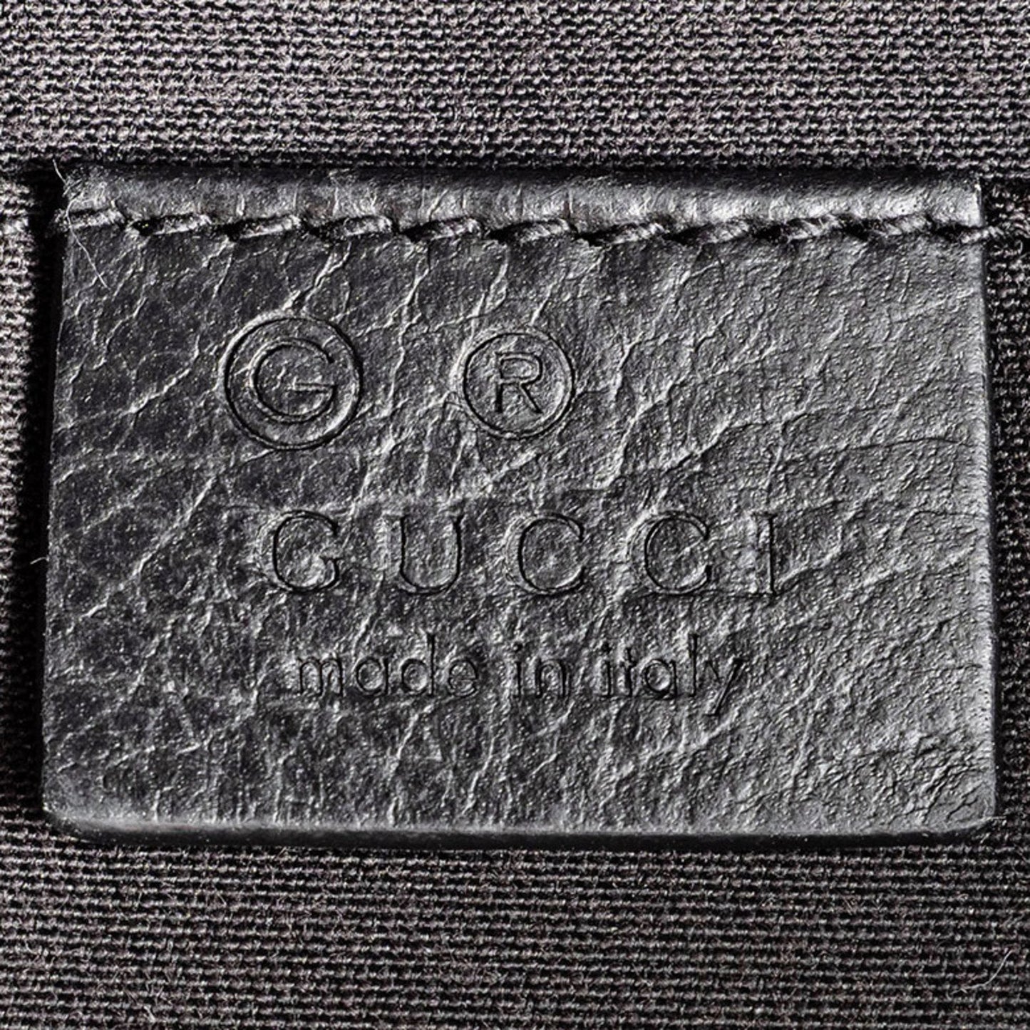 Gucci Black Nylon Pochette Shoulder Bag Sling Bag ( )