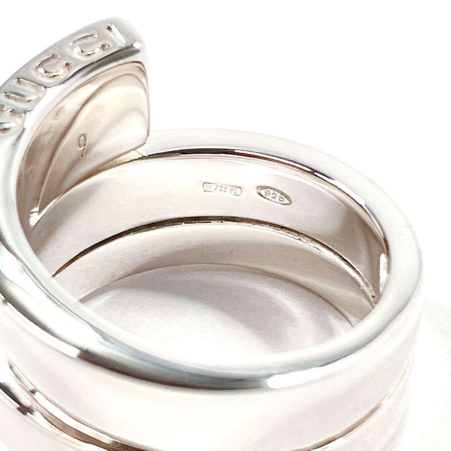 Gucci Silver Silver 925 Band Ring ( )