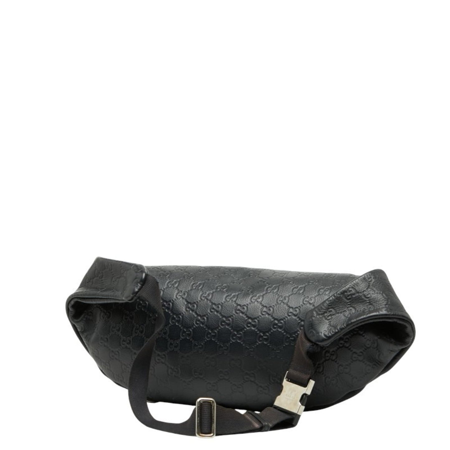 Gucci Black Leather Sling Bag ( )