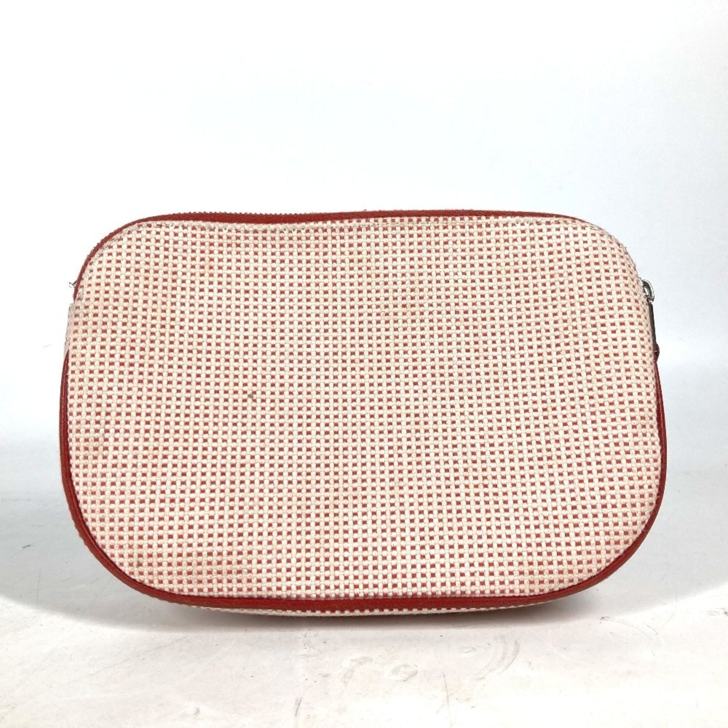 Hermes Orange Cotton Pouch ( )