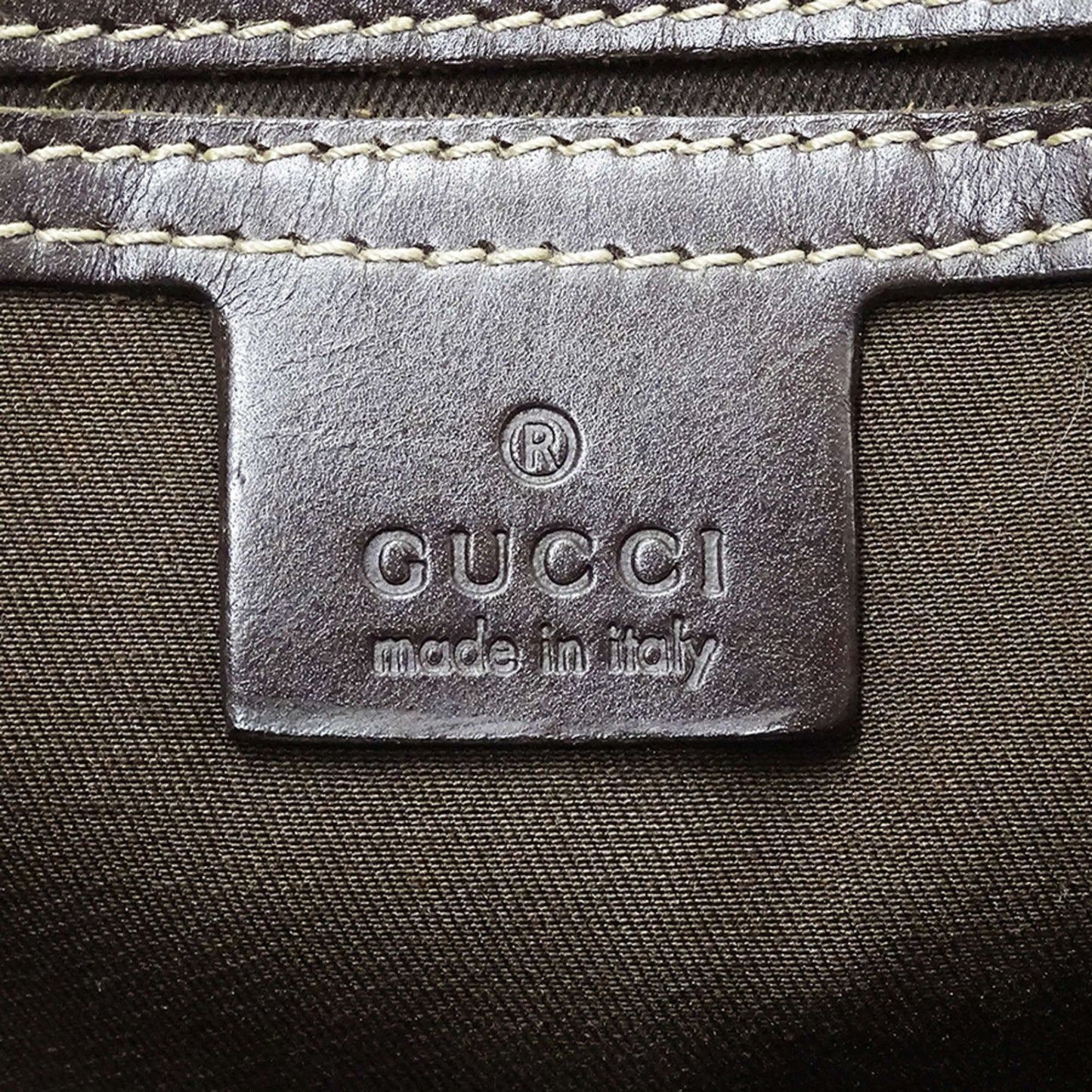 Gucci Beige Brown Gg Supreme Shoulder Bag ( )