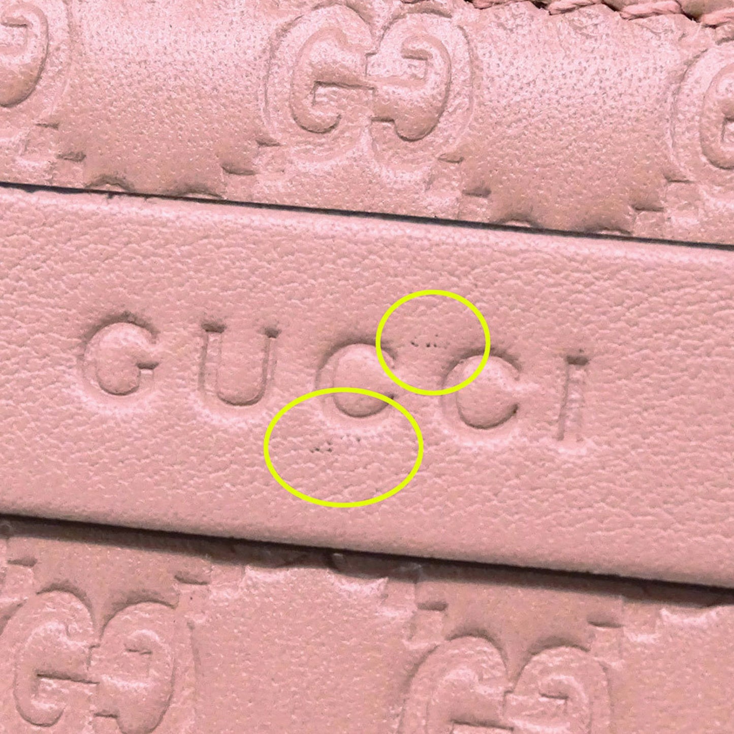 Gucci Pink Long Wallet (Bi-Fold) ( )
