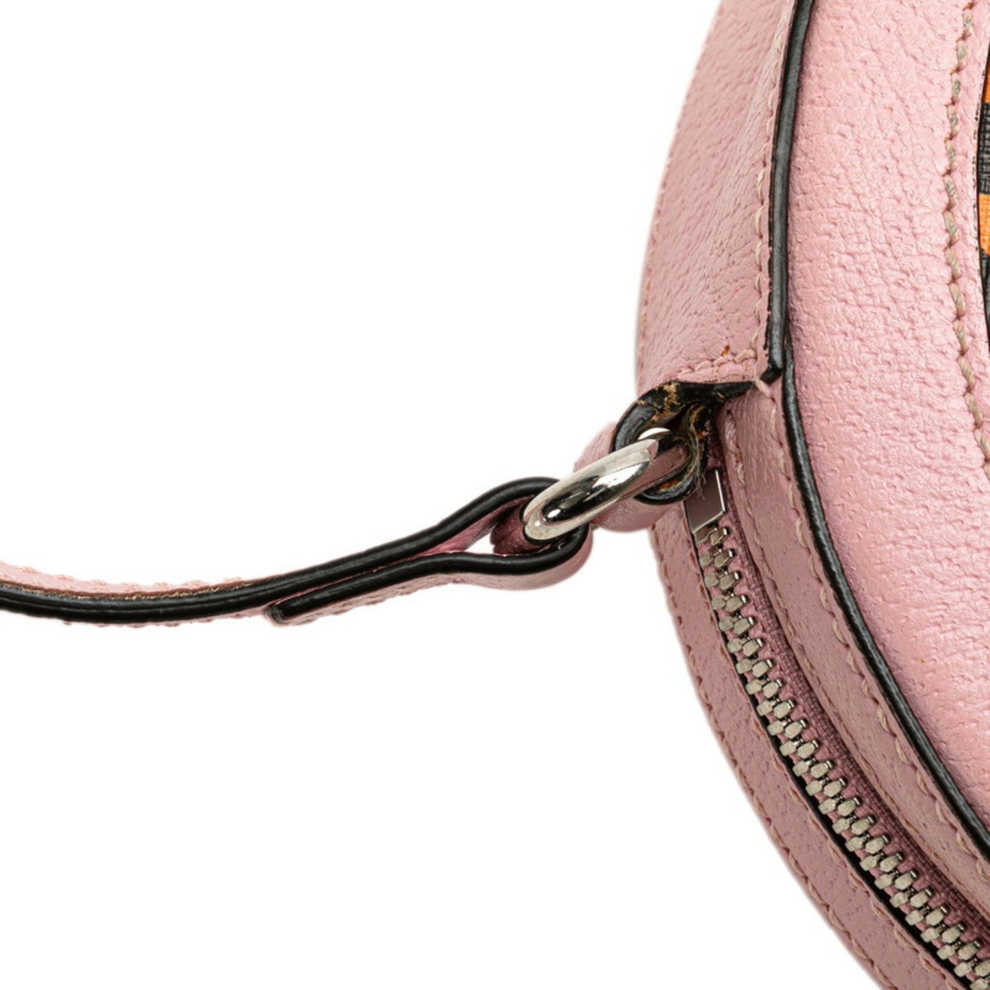 Gucci Multi-Color Pink Pvc Leather Shoulder Bag ( )