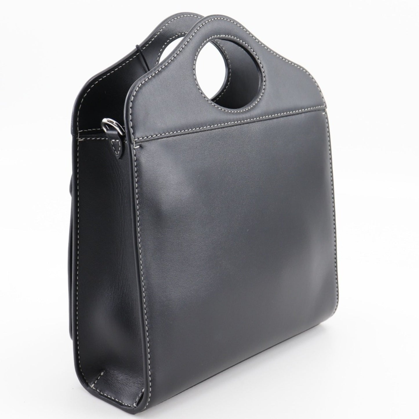 Burberry Black Leather Handbag ( )