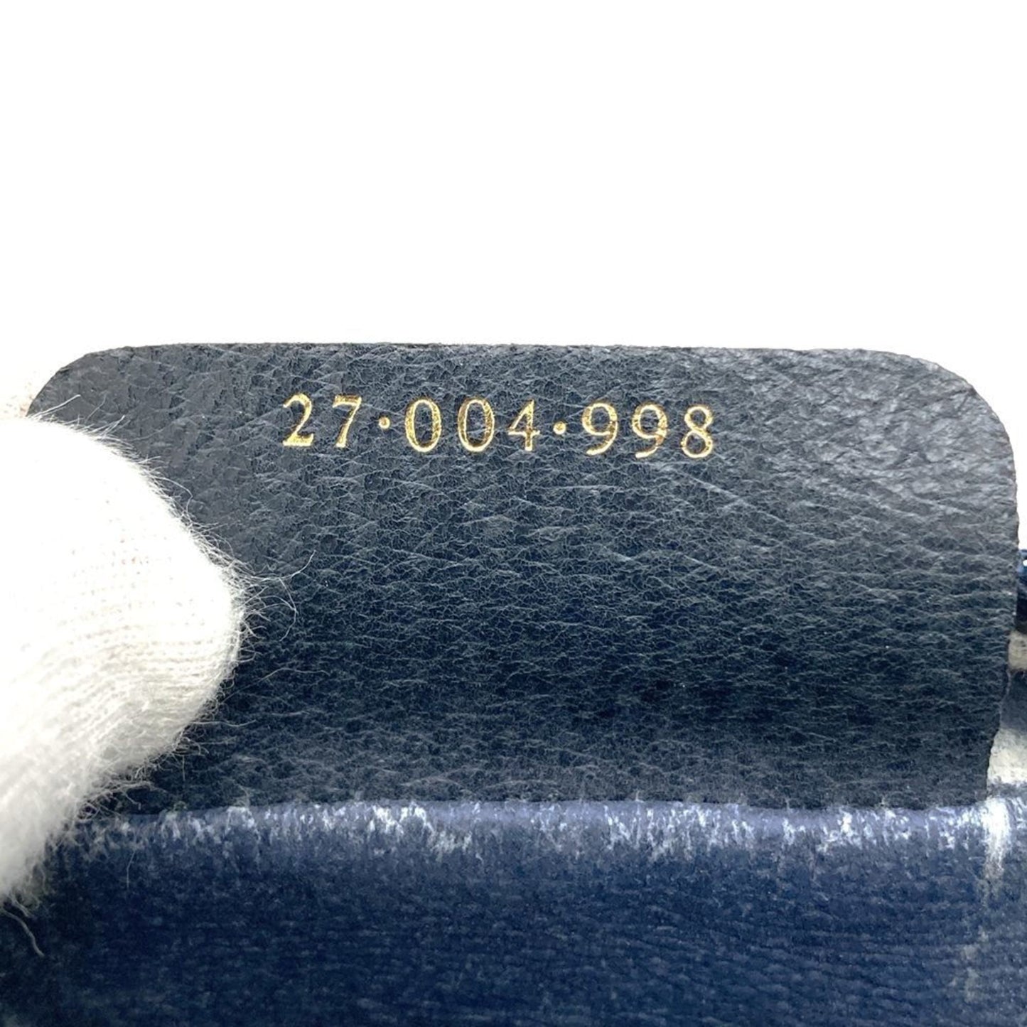 Gucci Navy Gg Supreme Clutch Bag Pouch ( )