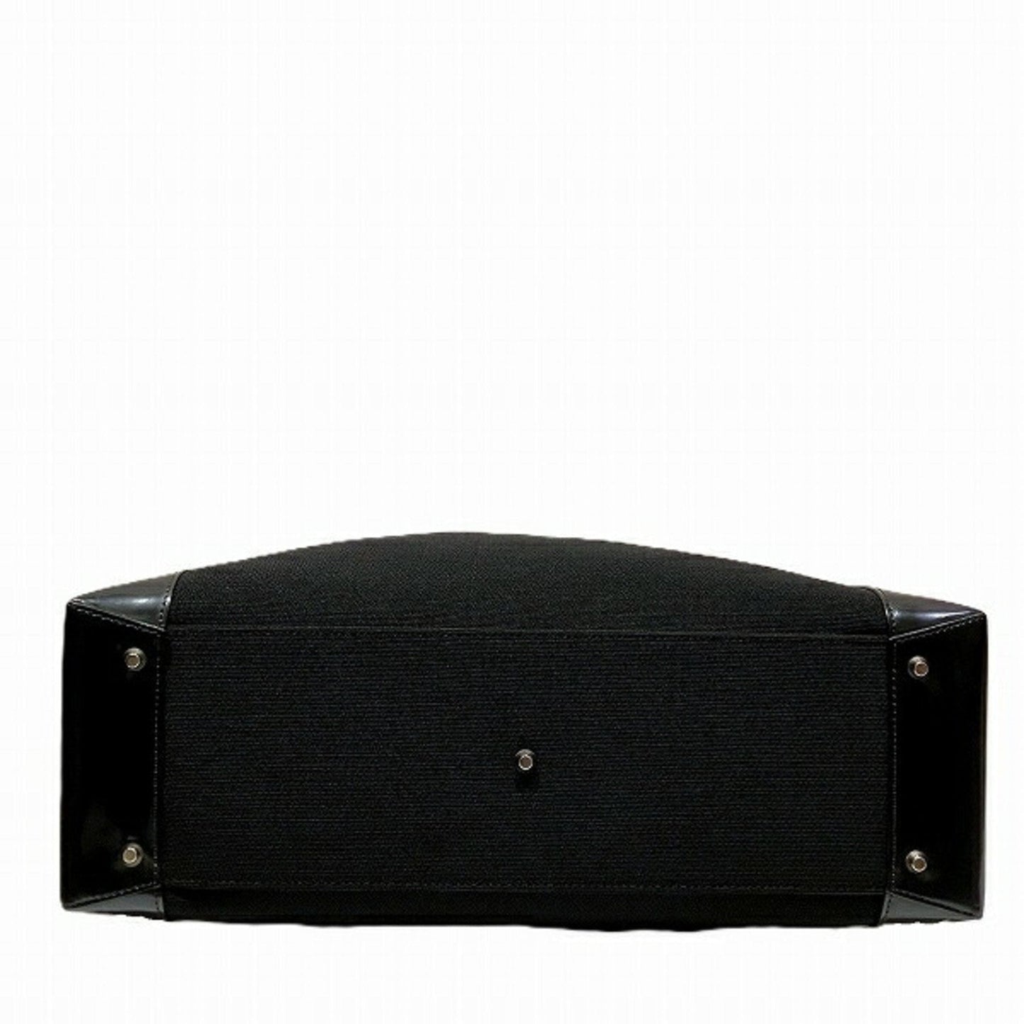 Christian Dior Black Canvas Pouch Shoulder Bag Tote Bag ()