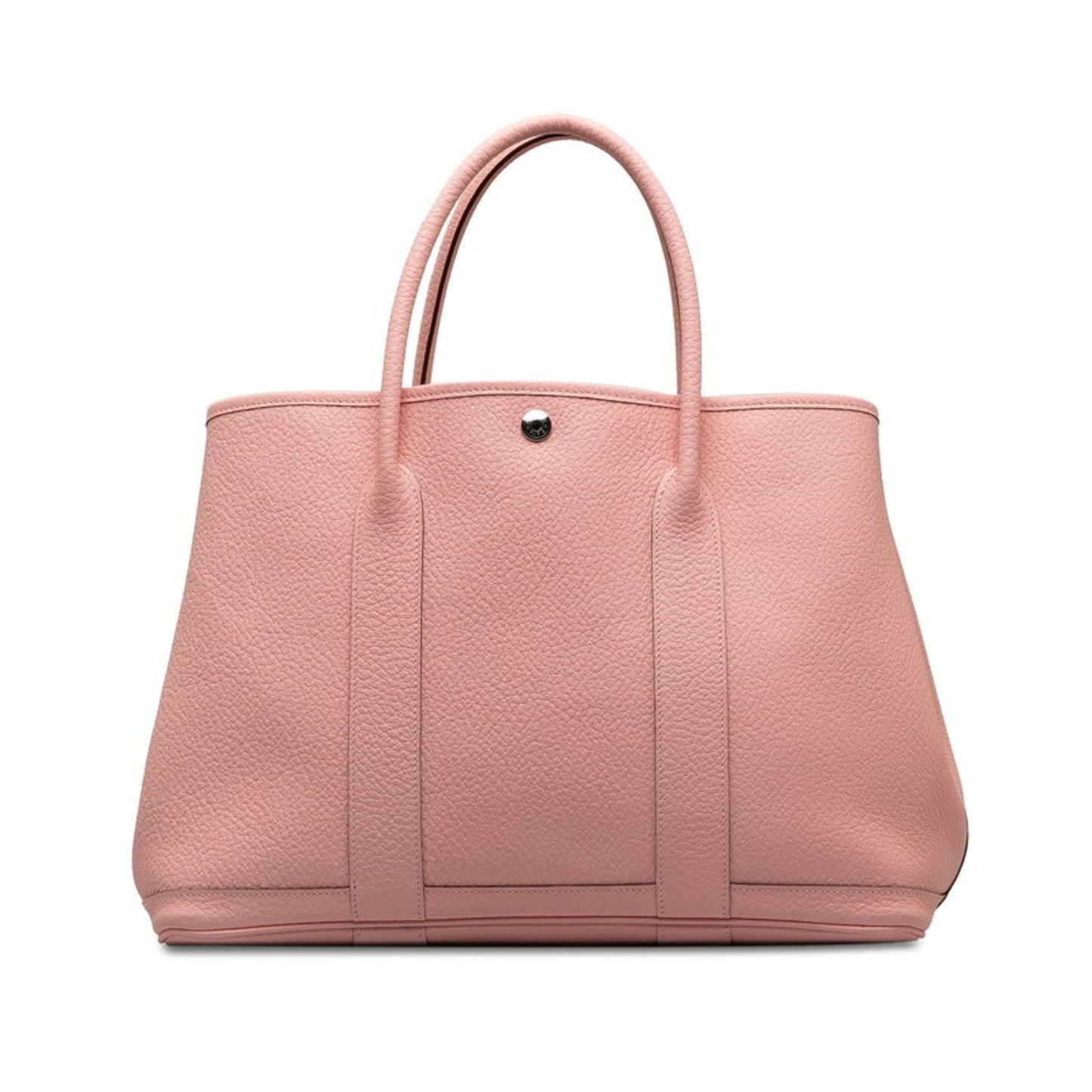 Hermes Garden Pink Vache Leather Handbag ( )