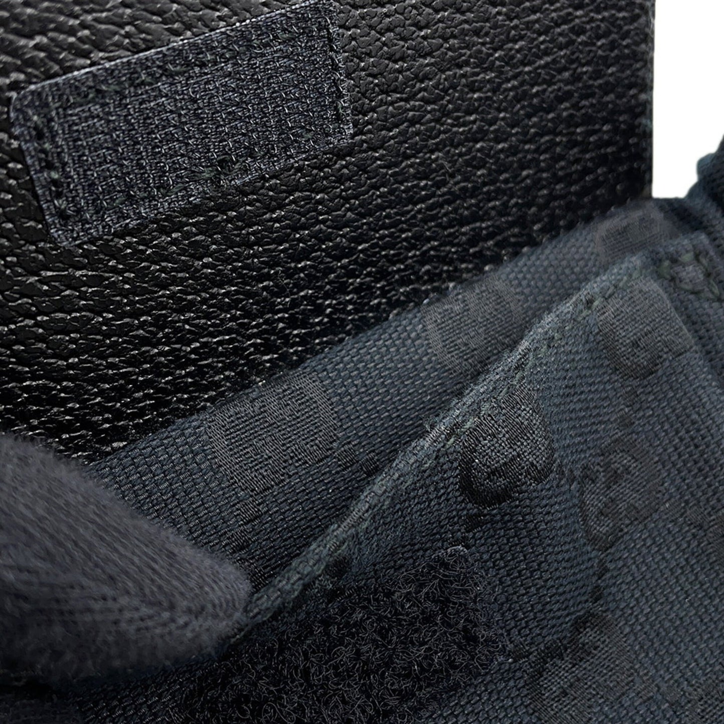 Gucci Sherry Line Black Gg Canvas Sling Bag ( )