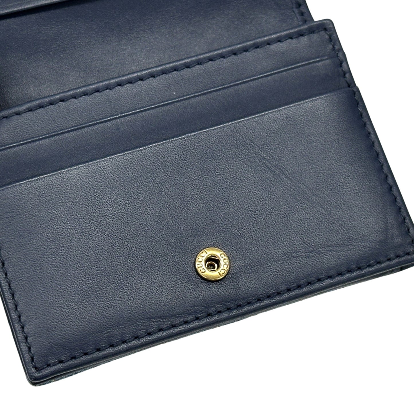 Gucci Blue Denim Wallet (Bi-Fold) ( )