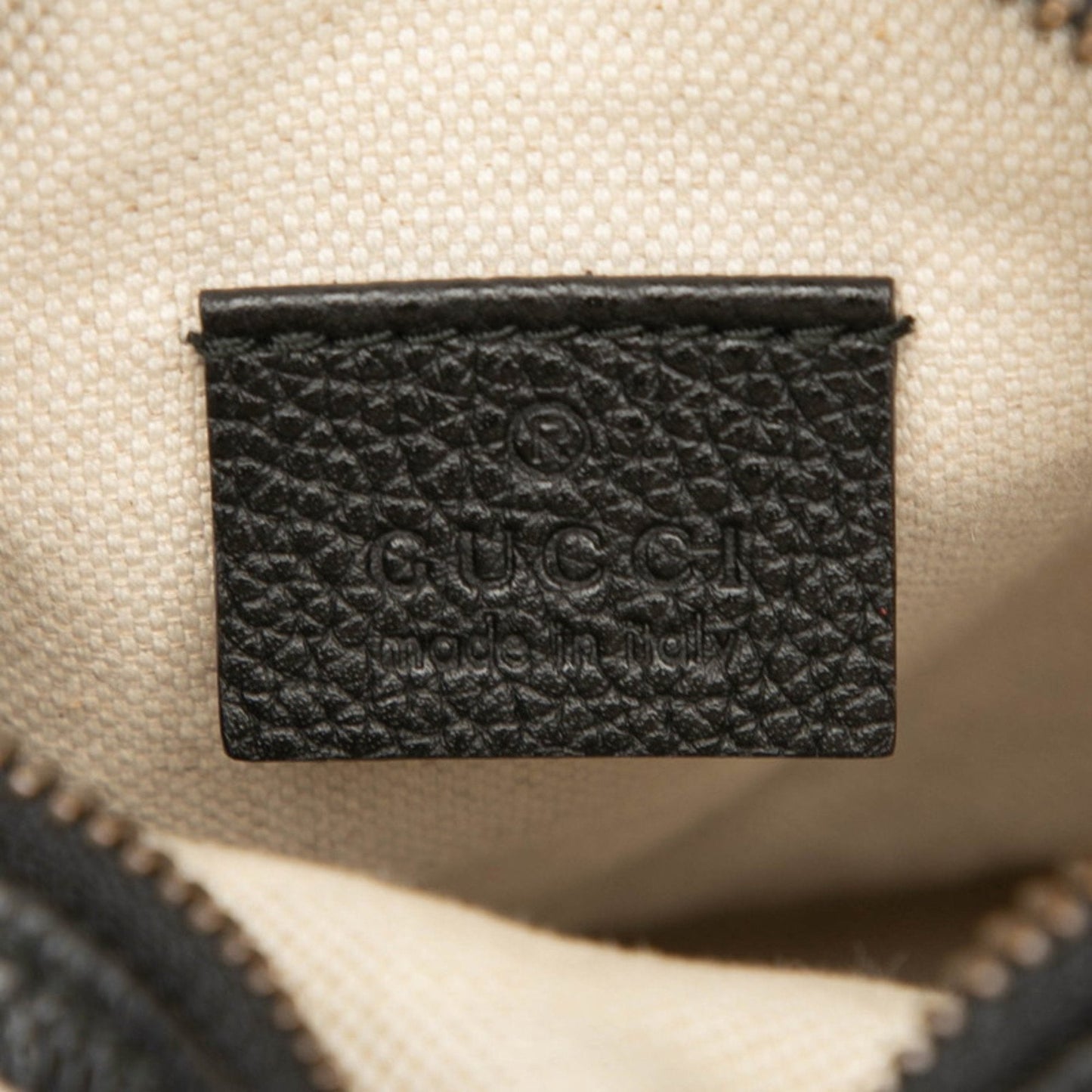 Gucci Black Multi-Color Leather Shoulder Bag ( )