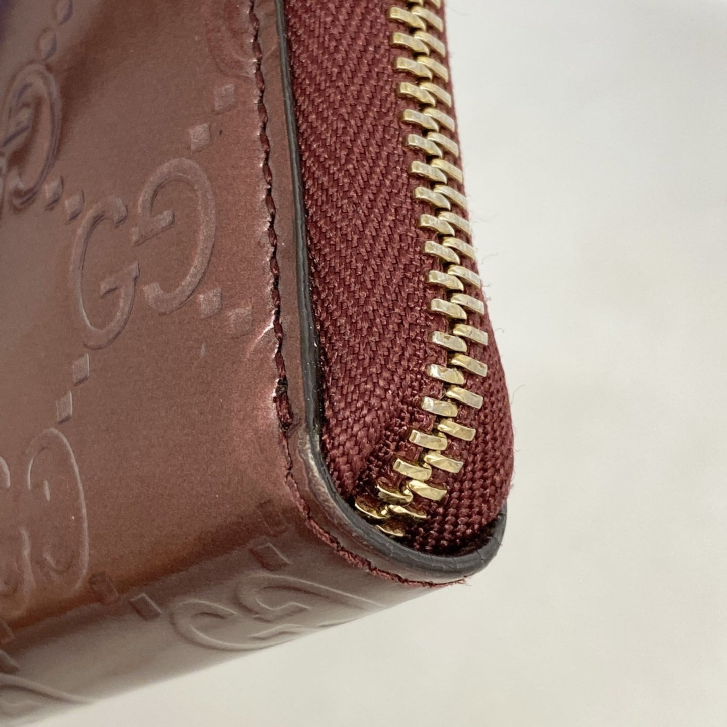 Gucci Bordeaux Long Wallet (Bi-Fold) ( )