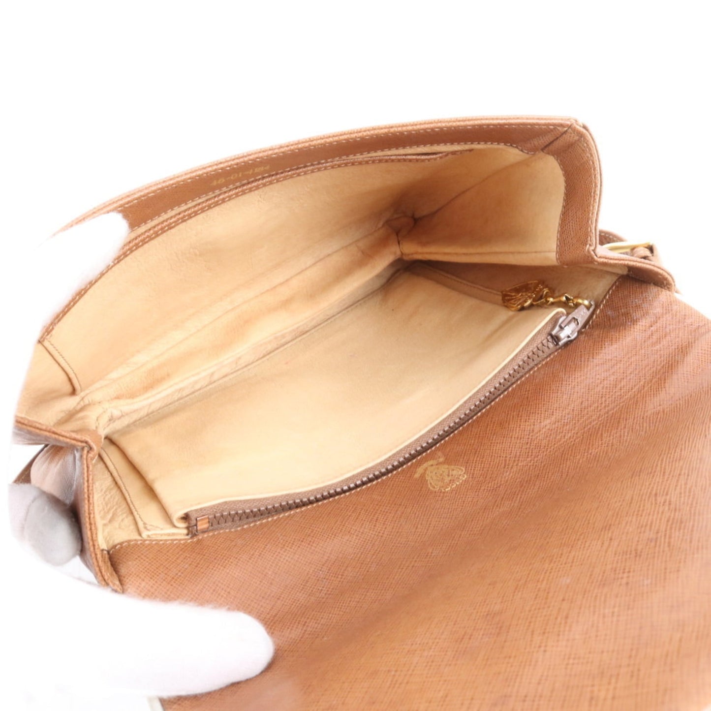 Gucci Brown Leather Shoulder Bag ( )