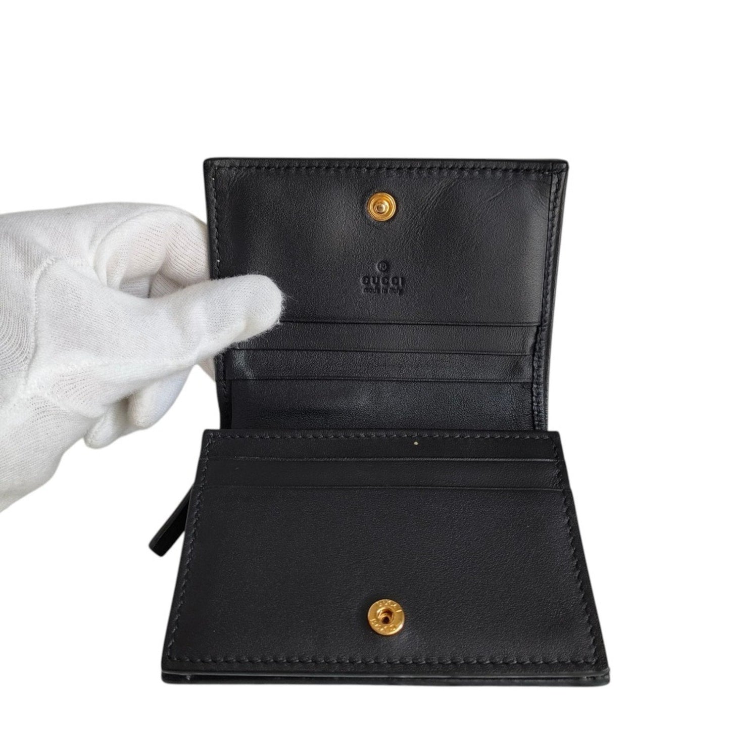 Gucci Beige Brown Gg Supreme Wallet (Bi-Fold) ( )