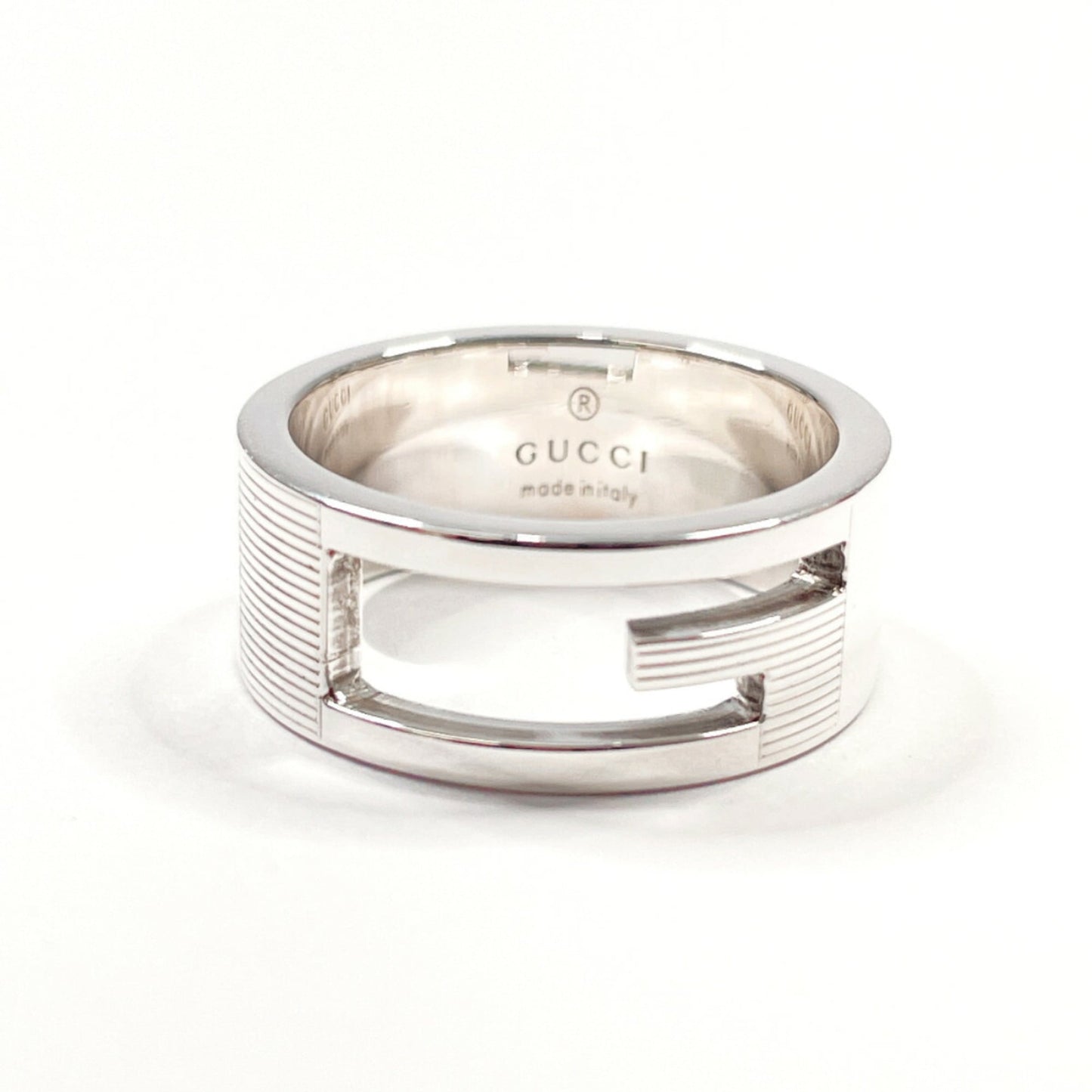 Gucci Silver Silver 925 Band Ring ( )