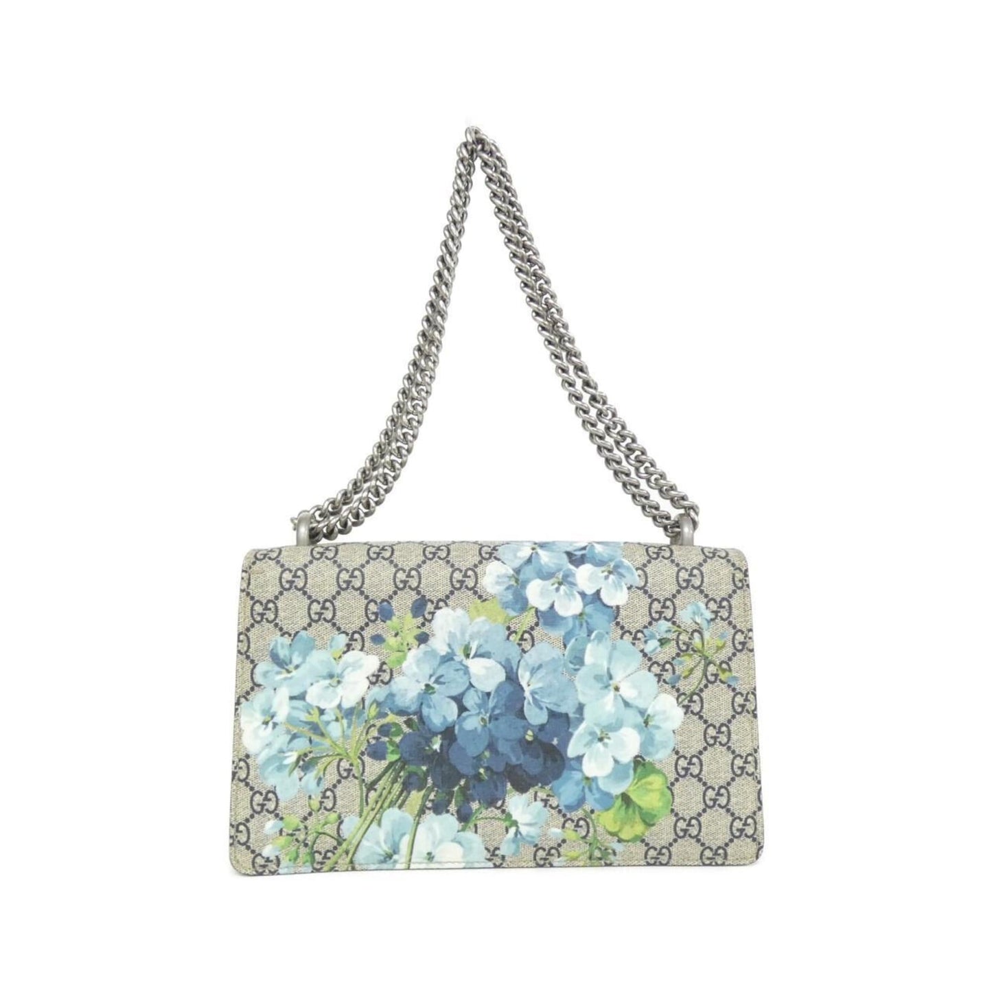 Gucci Beige Blue Gg Supreme Shoulder Bag ( )
