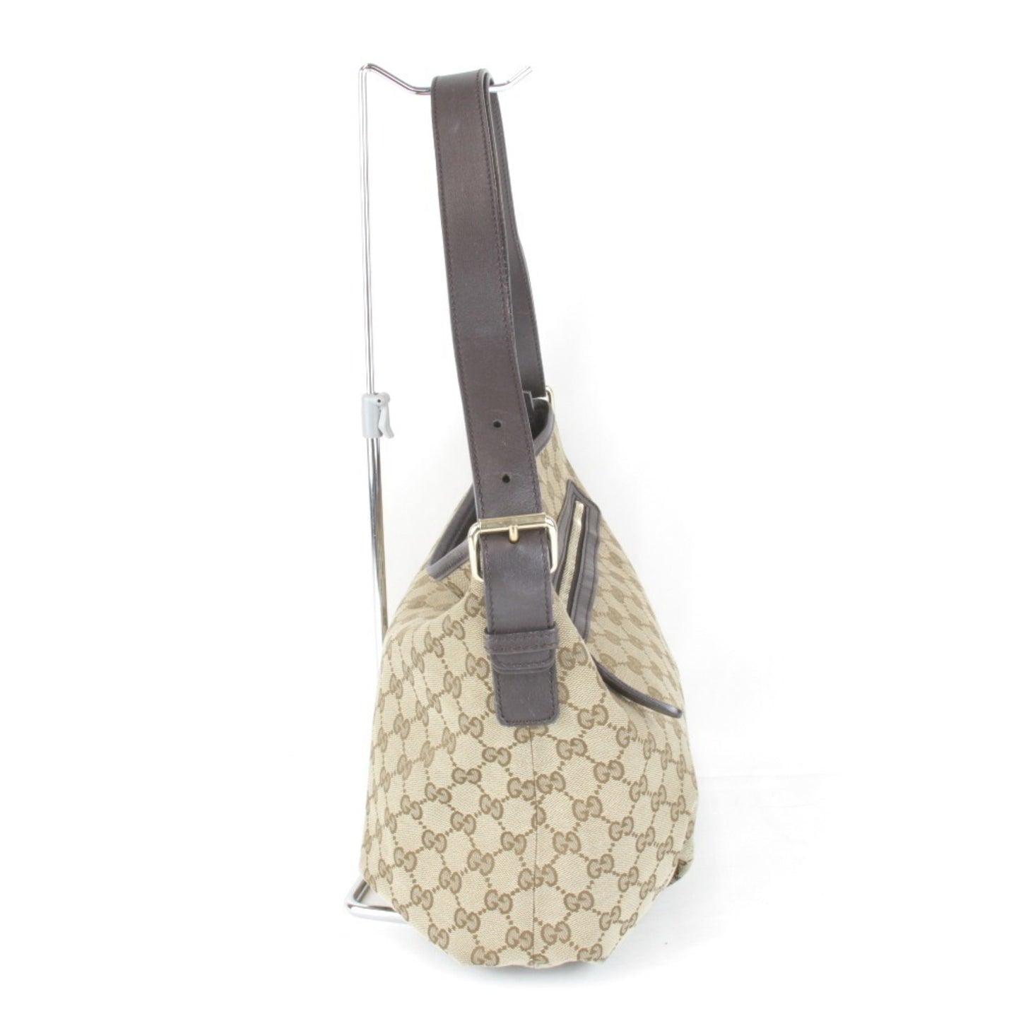 Gucci Brown Gg Canvas Shoulder Bag ( )
