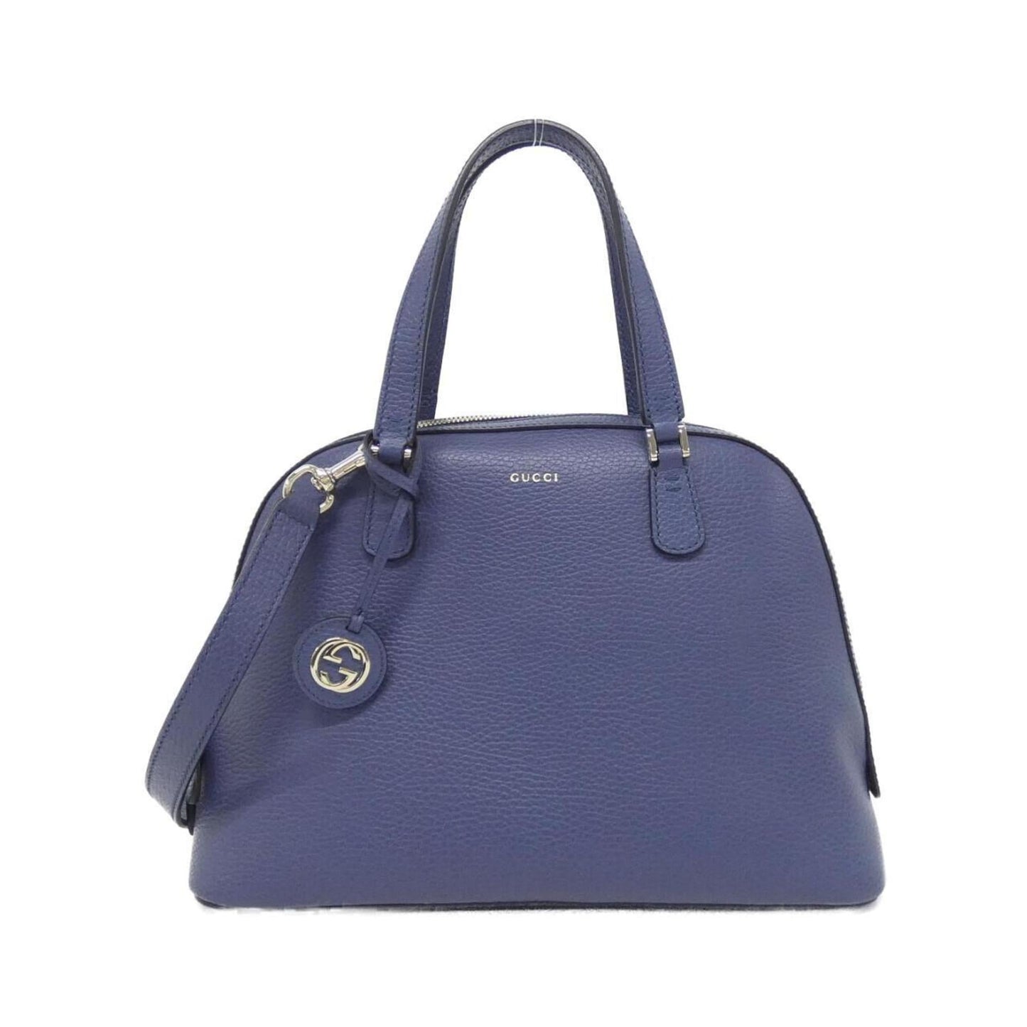 Gucci Blue Leather Handbag ( )