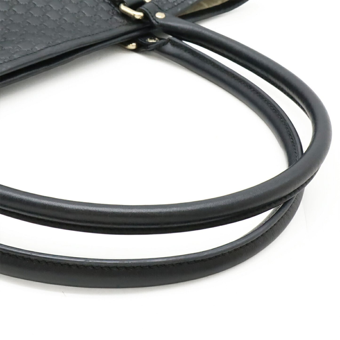 Gucci Microguccissima Black Micro Gg Leather Shoulder Bag Tote Bag ( )