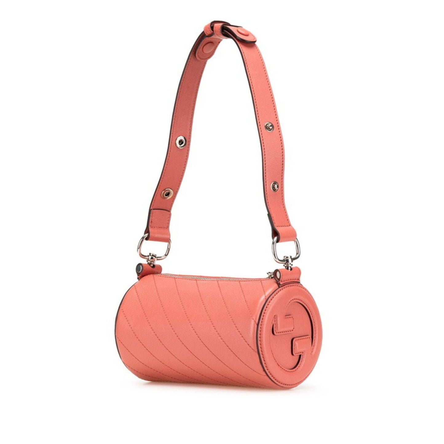 Gucci Pink Leather Shoulder Bag ( )