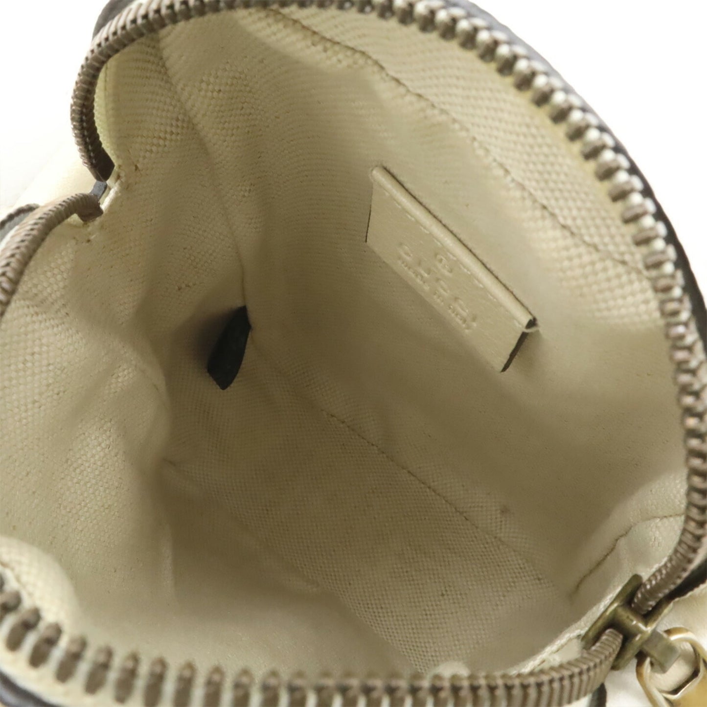 Gucci Ivory Leather Pochette Shoulder Bag ( )