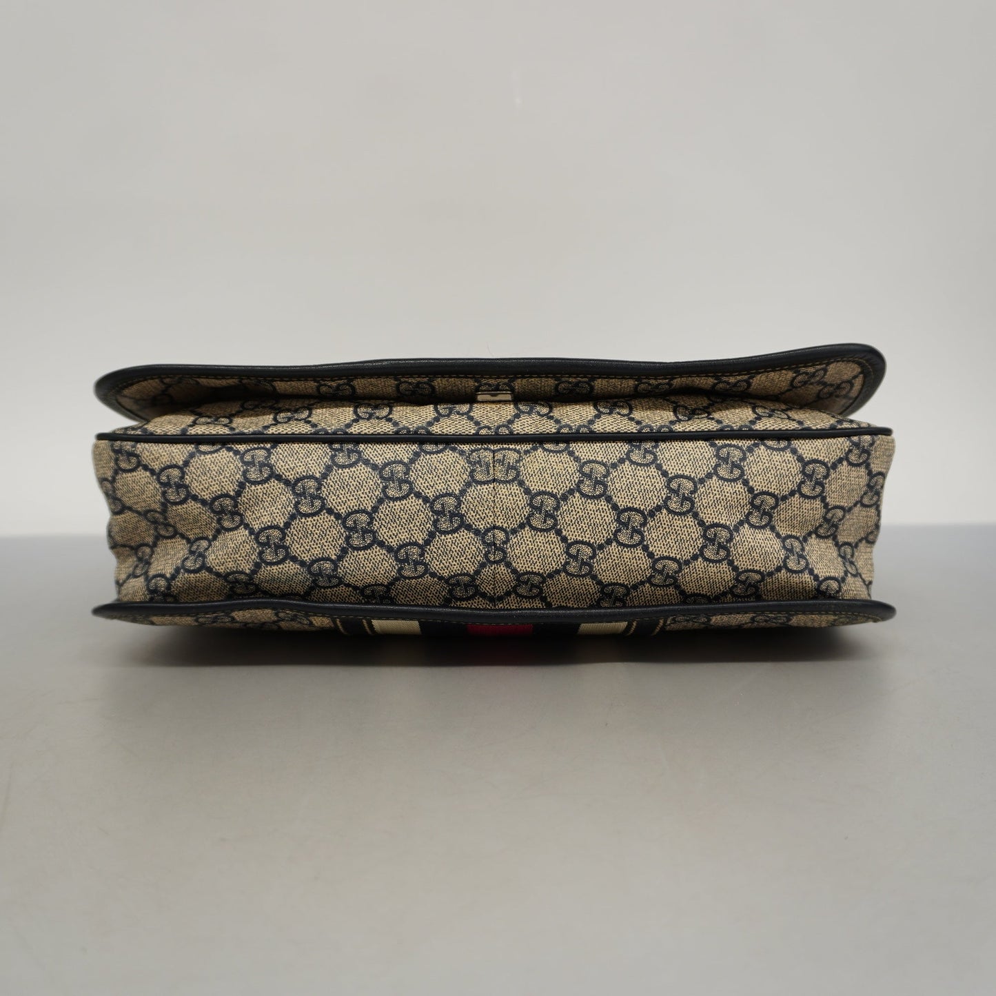 GUCCI Auth  Sherry Line Sherry 145844 Women's GG Supreme,Leather