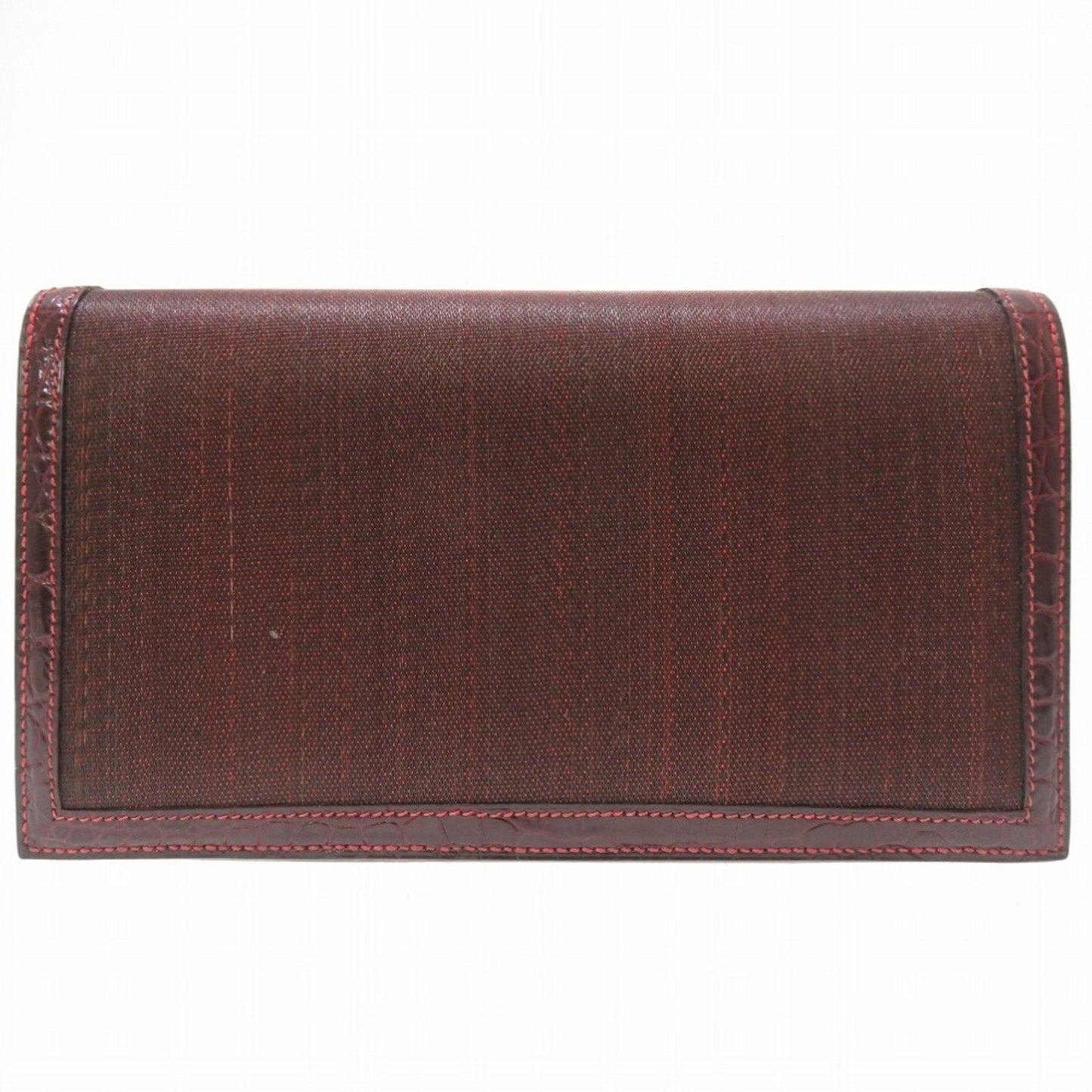 Hermes Bordeaux Crinoline Red Color Crinoline Clutch Bag ( )