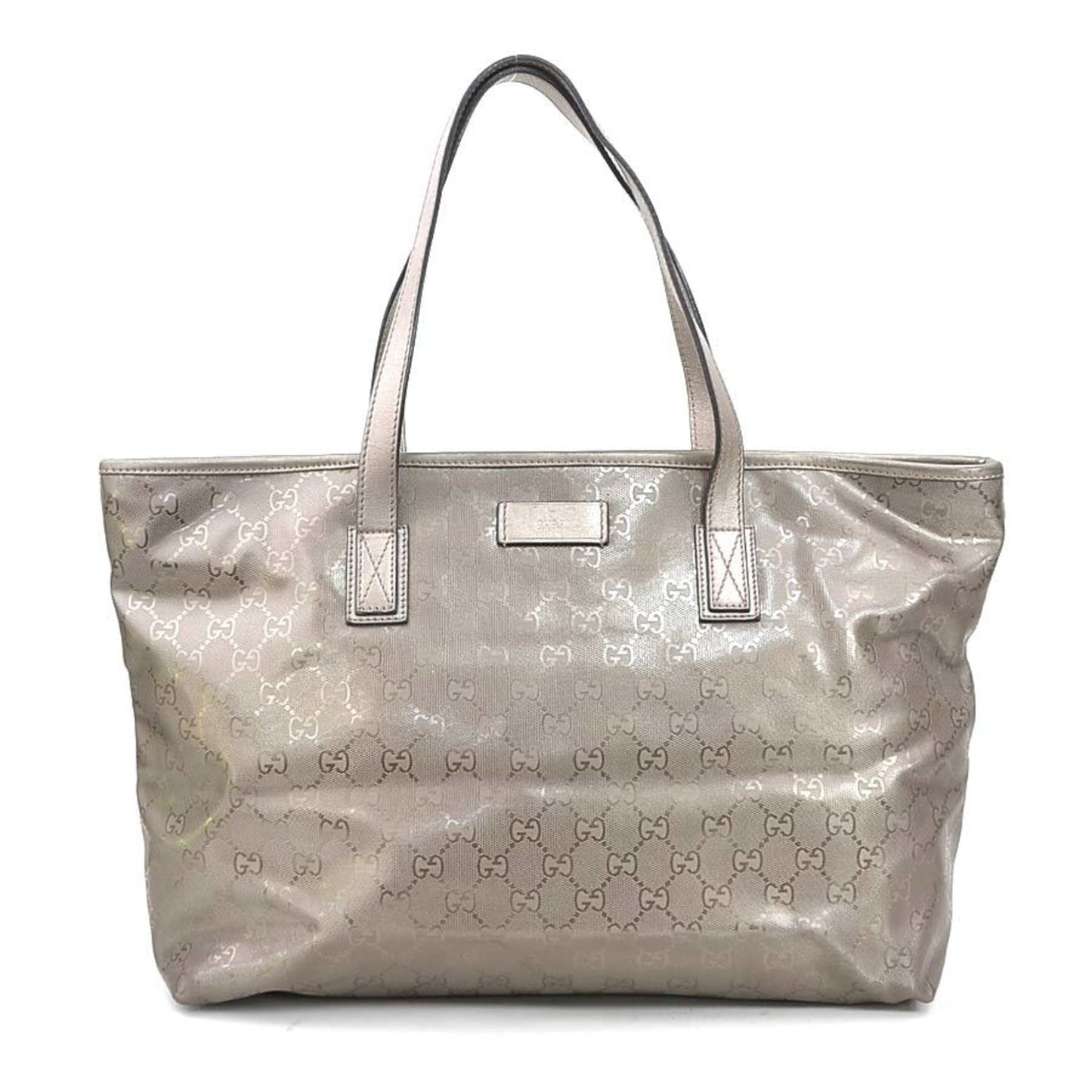 Gucci Gg ImprimÃ© Metallic Brown Gg ImprimÃ© Handbag ( )