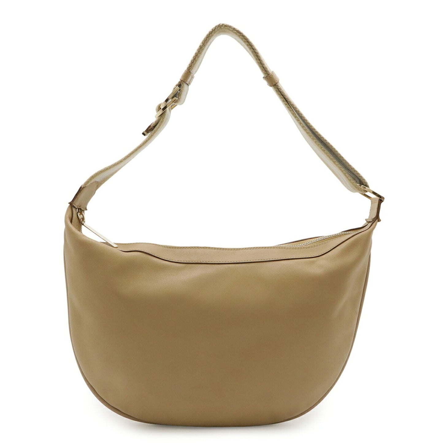 Gucci Beige Off-White Leather Shoulder Bag ( )
