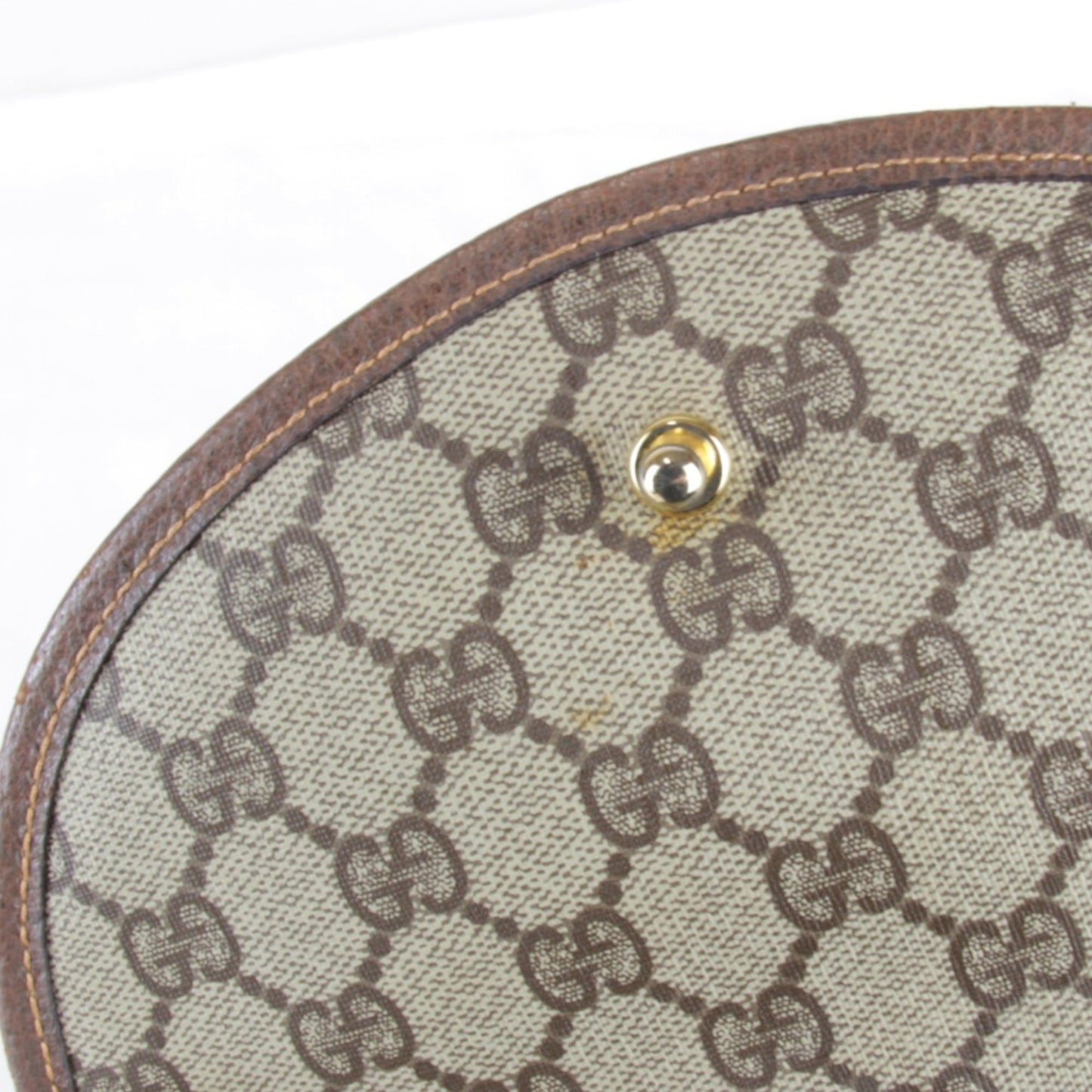 Gucci Brown Gg Supreme Shoulder Bag ( )