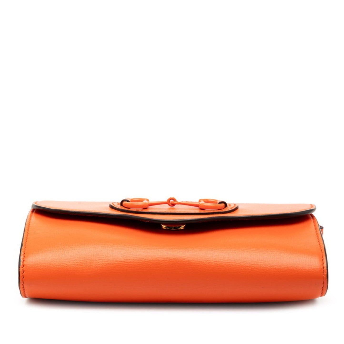 Gucci Orange Leather Shoulder Bag ( )